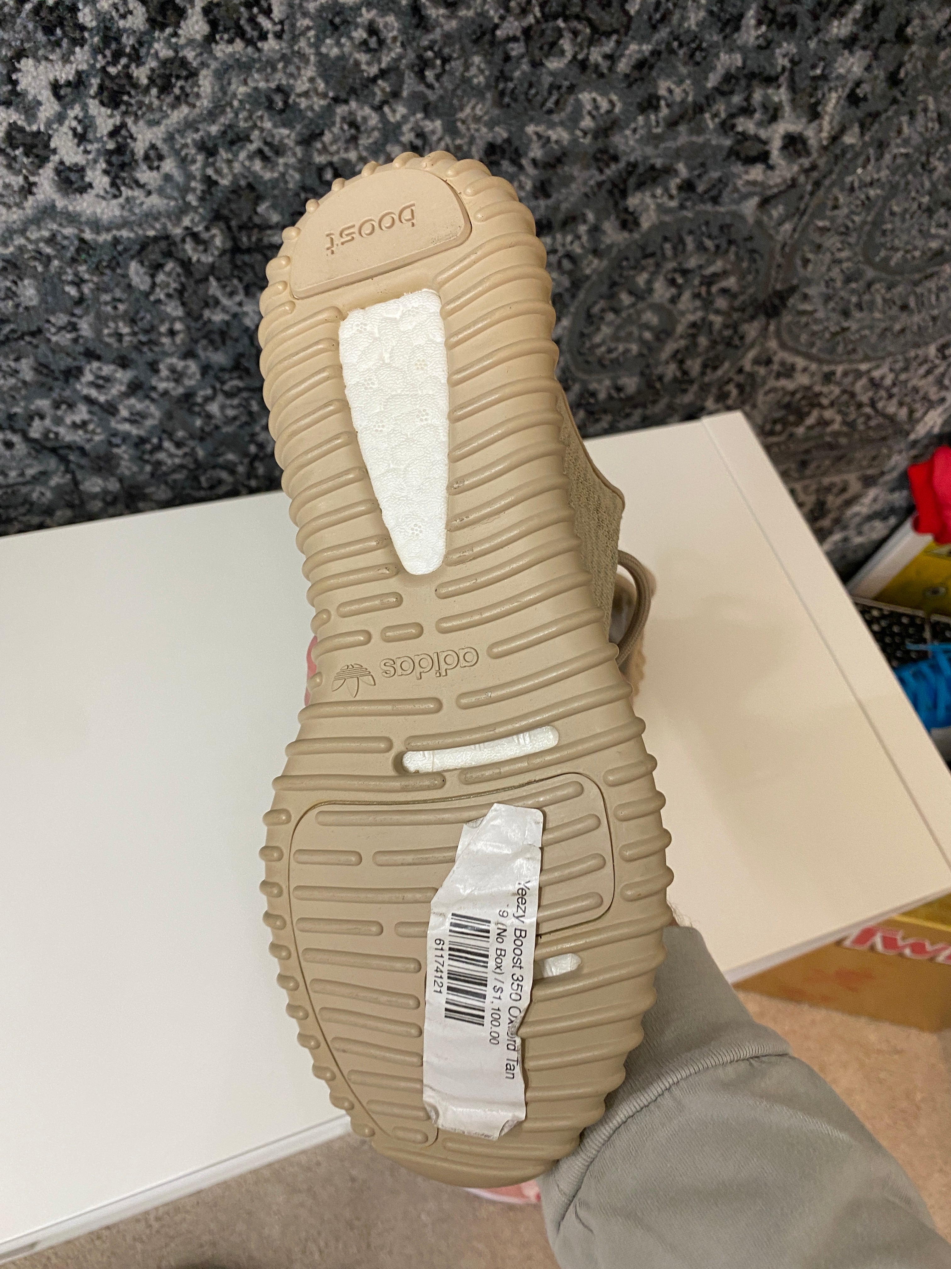 Adidas Yeezy 350 Boost Oxford Tan Sz 9