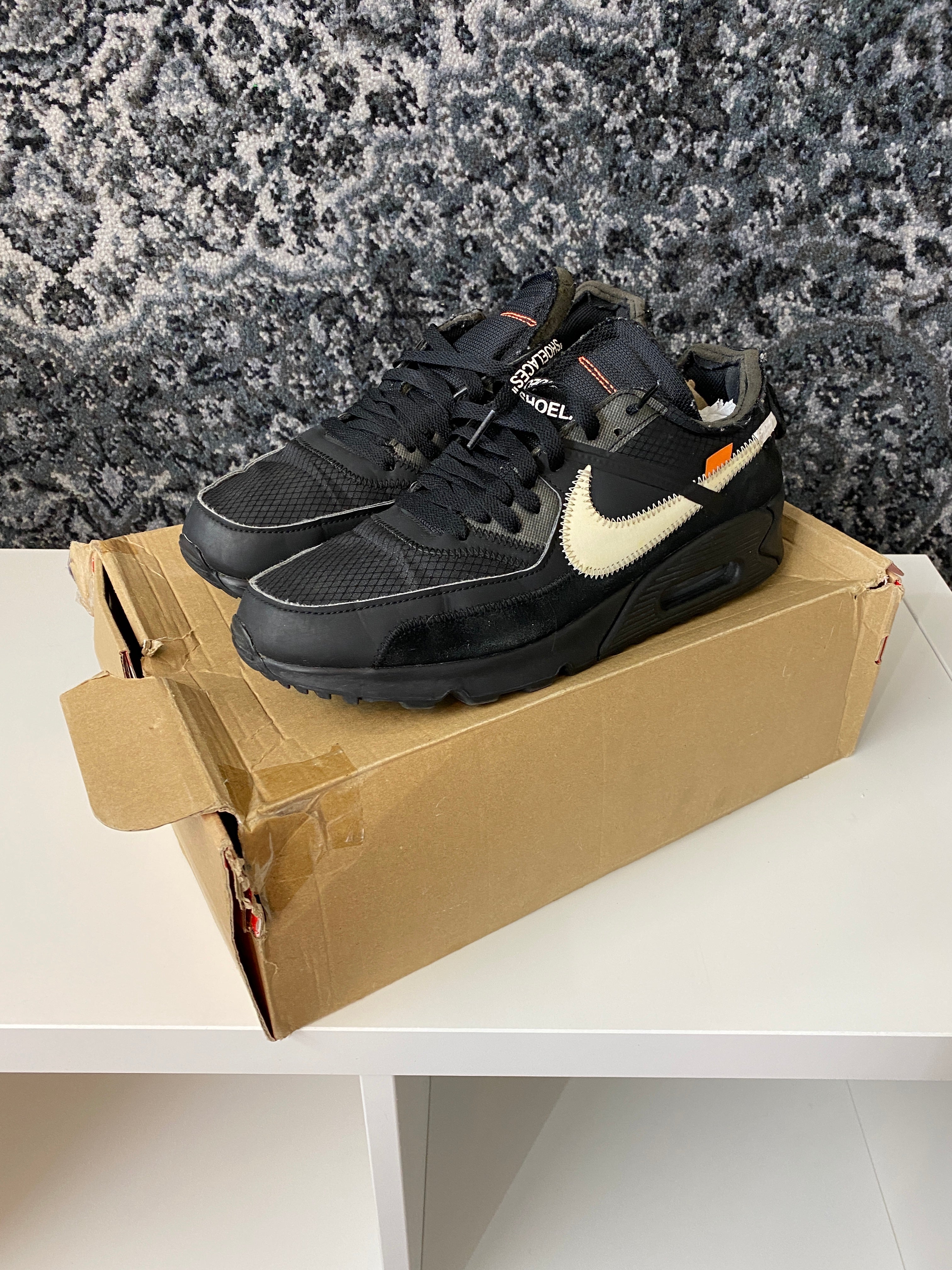 Nike Off White Air Max 90 Black
