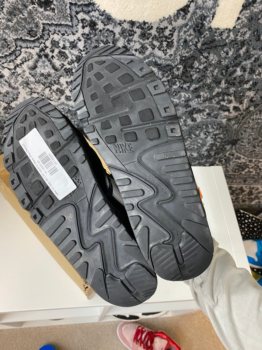 Nike Off White Air Max 90 Black