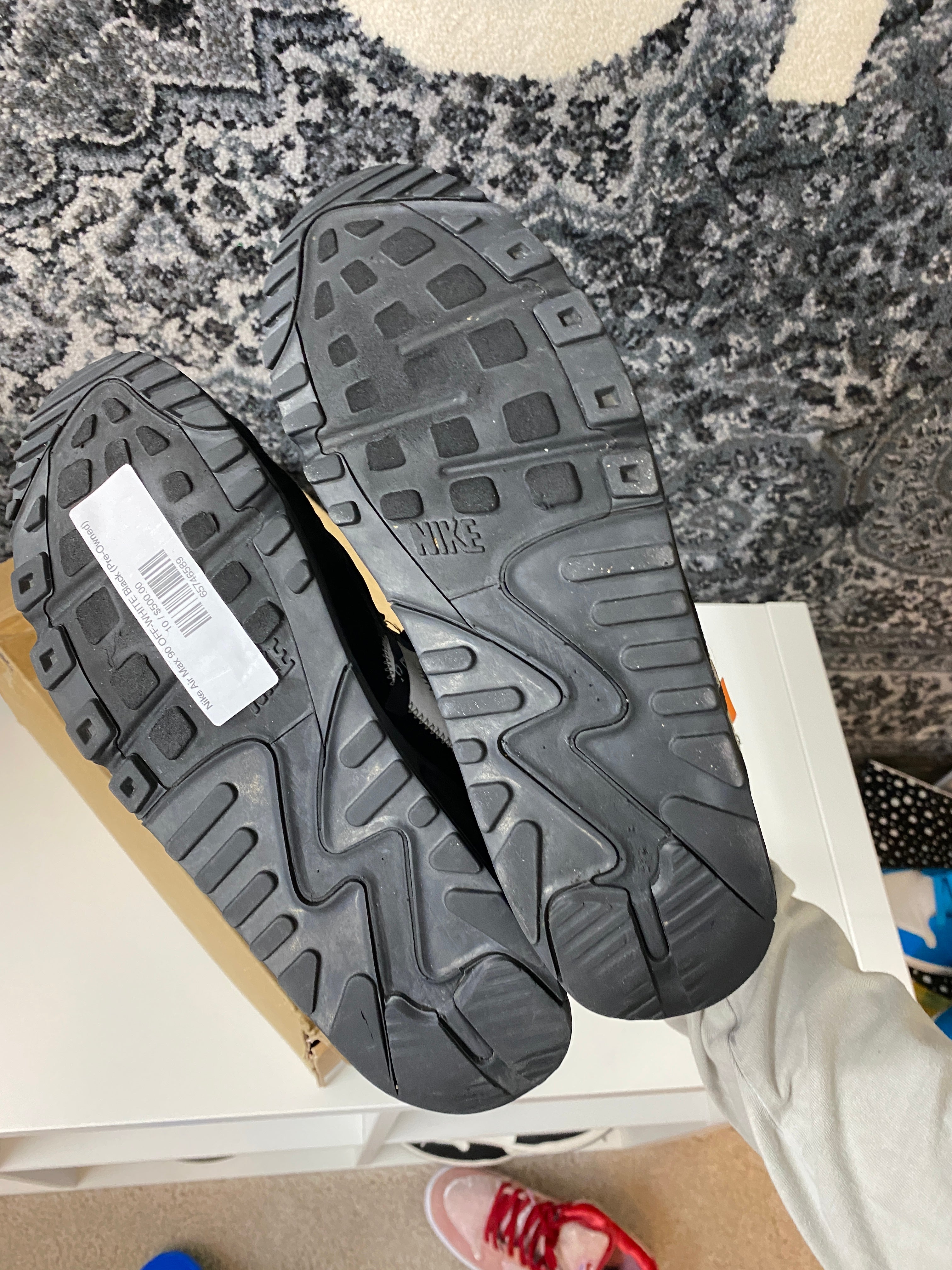Nike Off White Air Max 90 Black