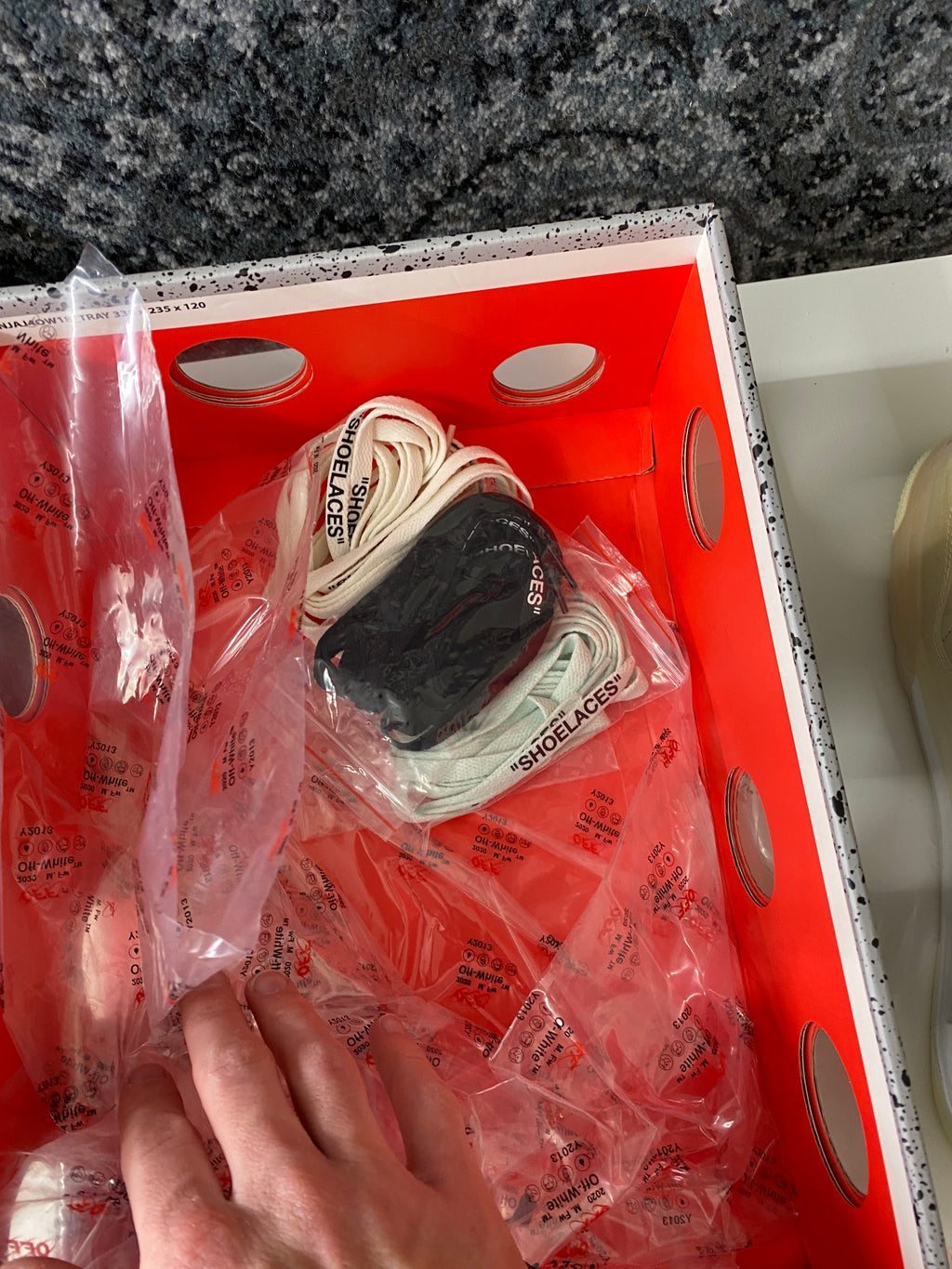 Jordan 4 Retro Off-White Sail (W 10.5) Mens Sz 9
