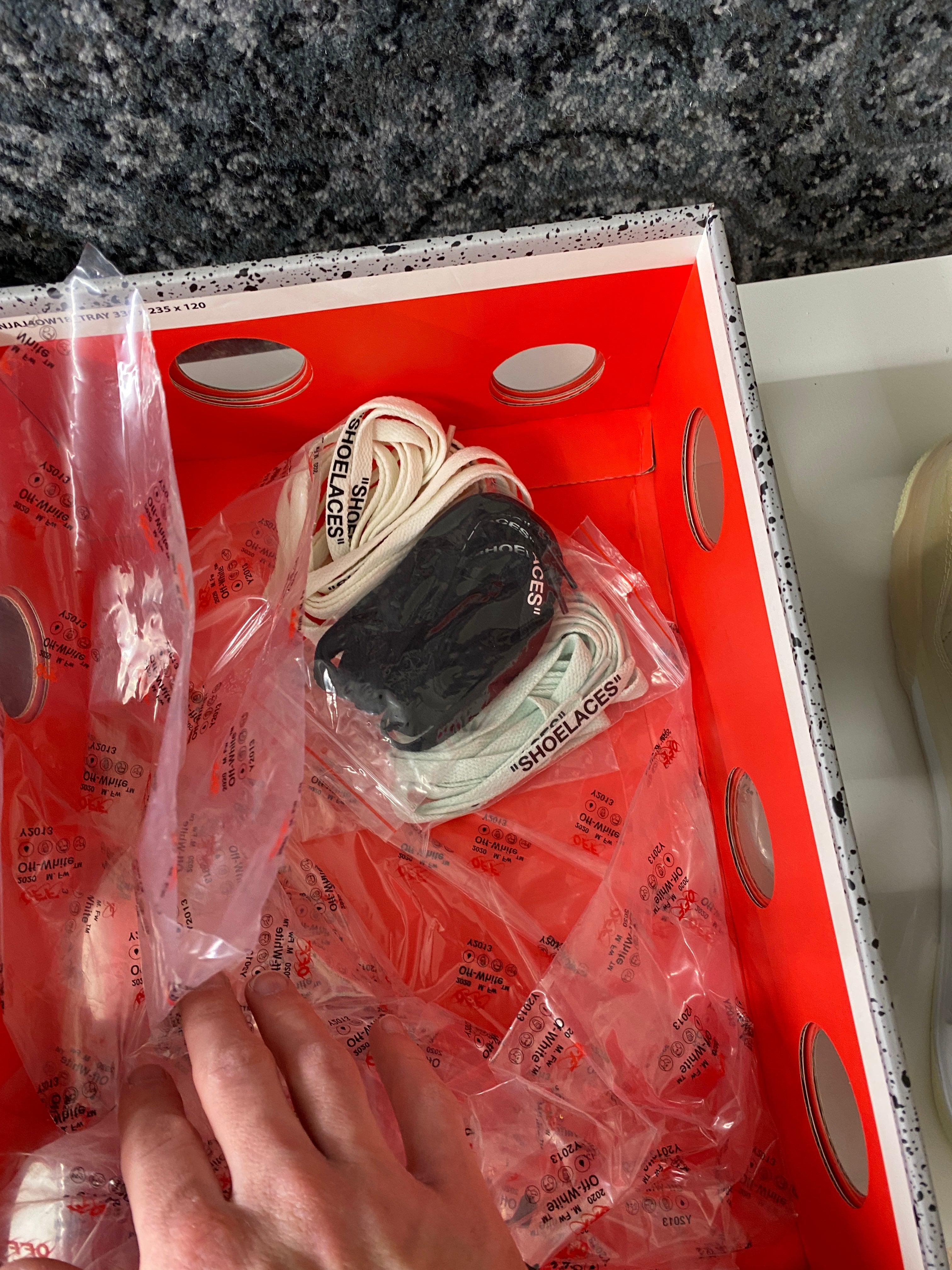 Jordan 4 Retro Off-White Sail (W 10.5) Mens Sz 9