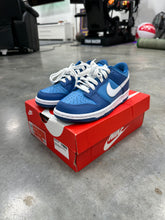 Load image into Gallery viewer, Nike Dunk Low Marina Blue Sz 4Y
