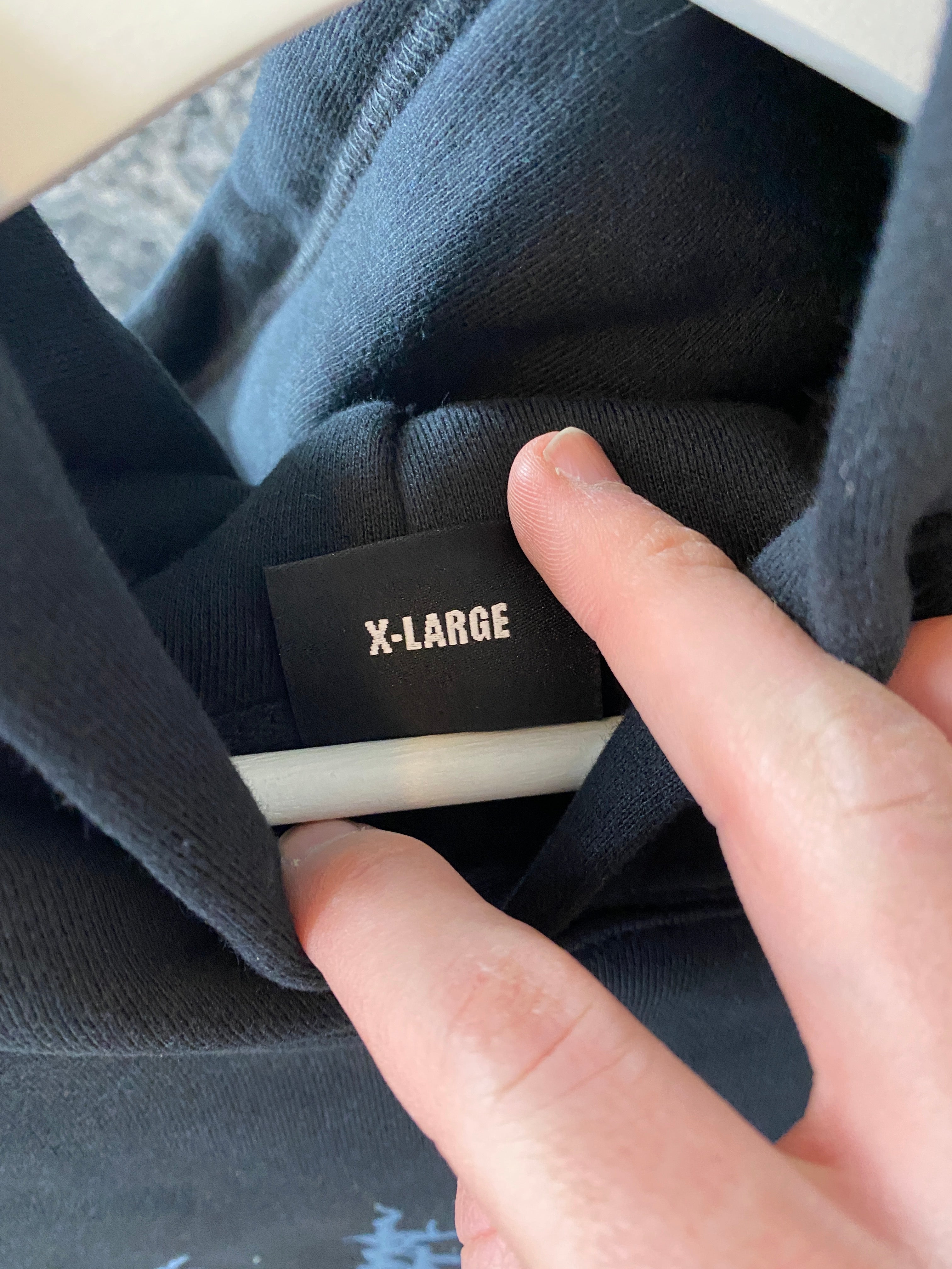 Revenge Logo Hoodie Sz XL