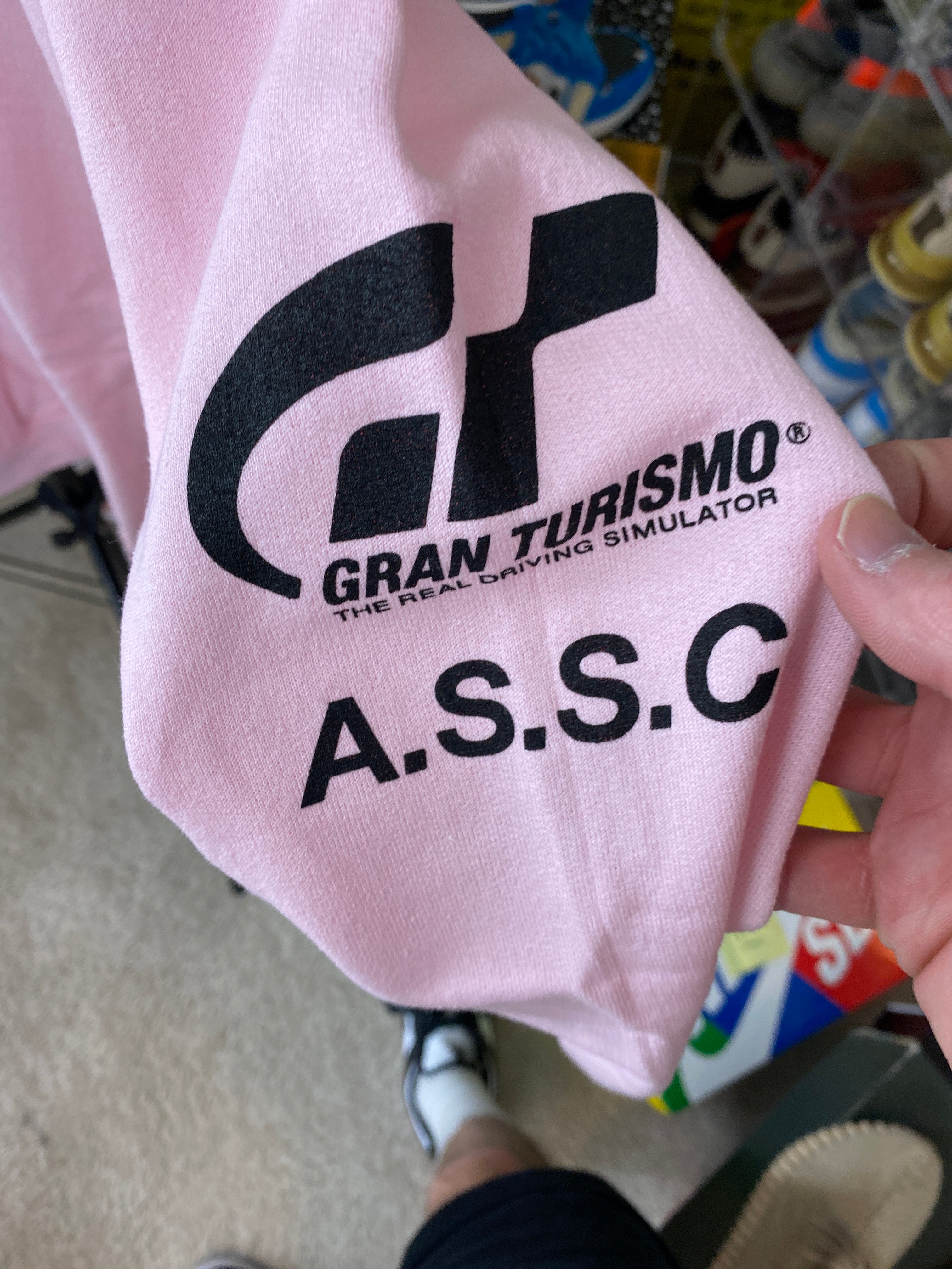 ASSC Pink Hoodie Gran Turismo Sz XL