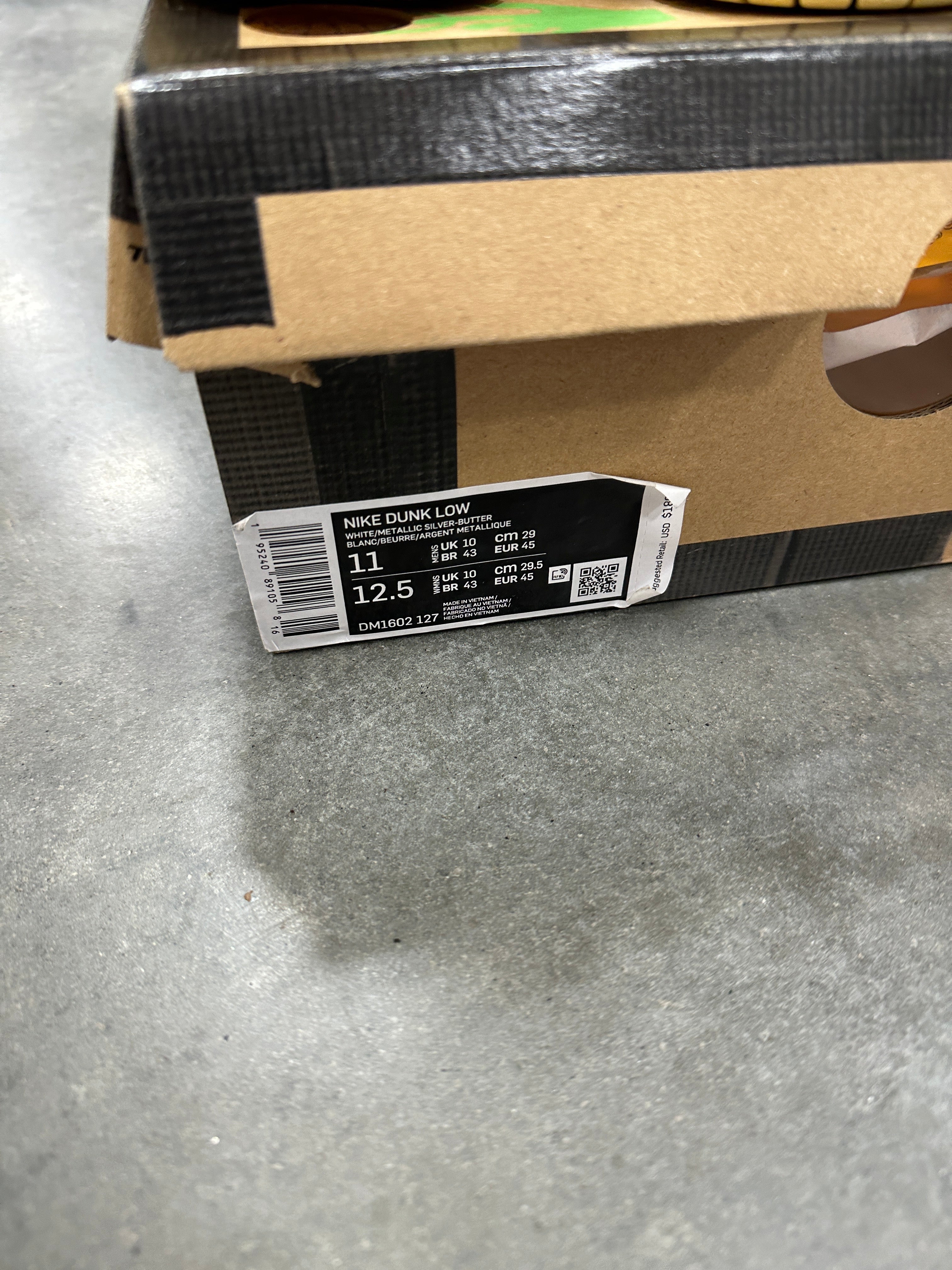 Nike x Off White dunk Low Lot 1/50 Sz 11 (READ DESCRIPTION)