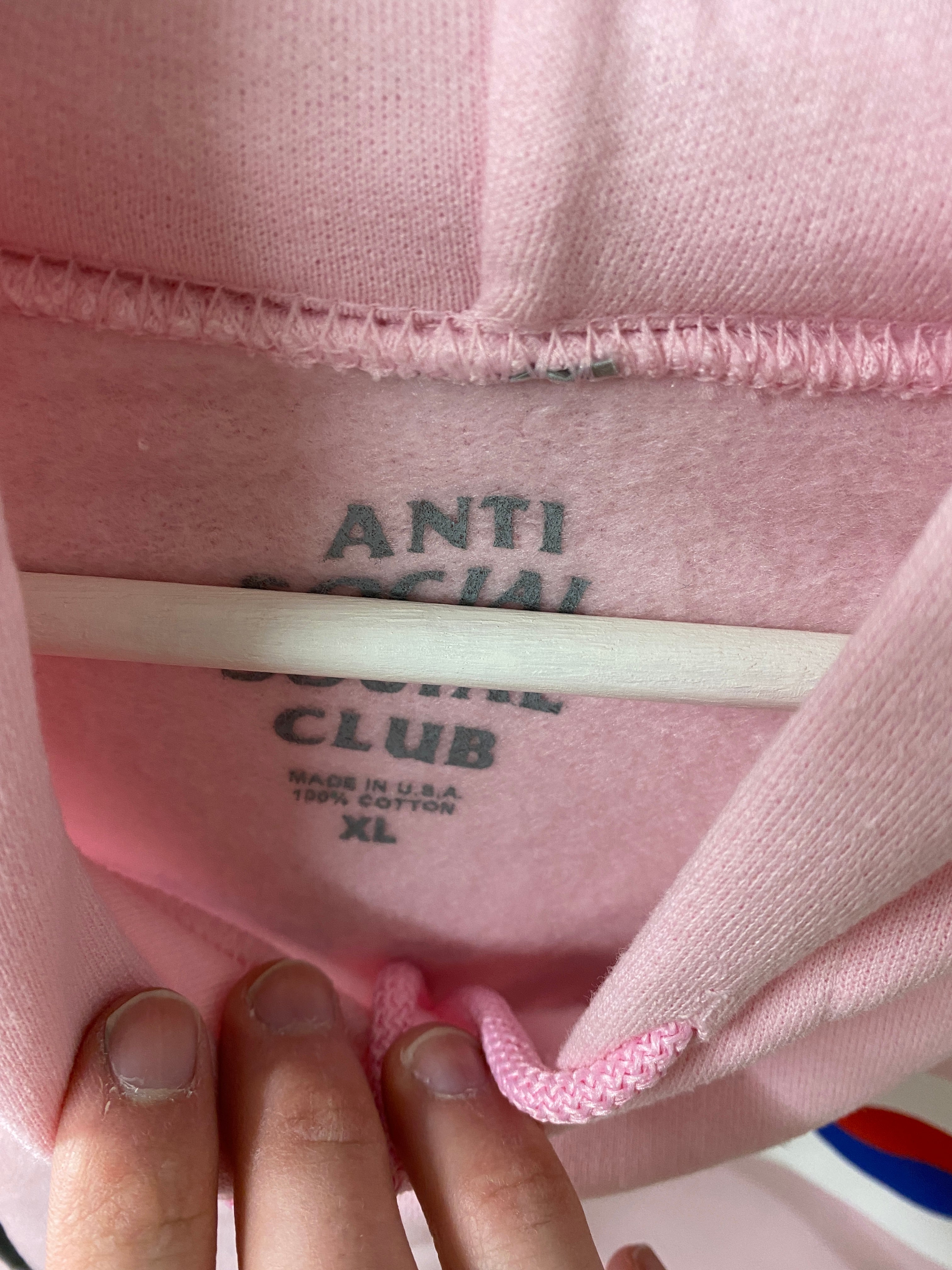 ASSC Pink Hoodie Gran Turismo Sz XL