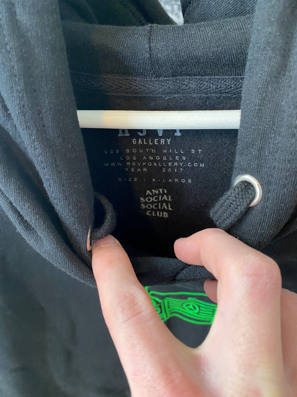ASSC x Gallery G-Wagon Hoodie Sz XL