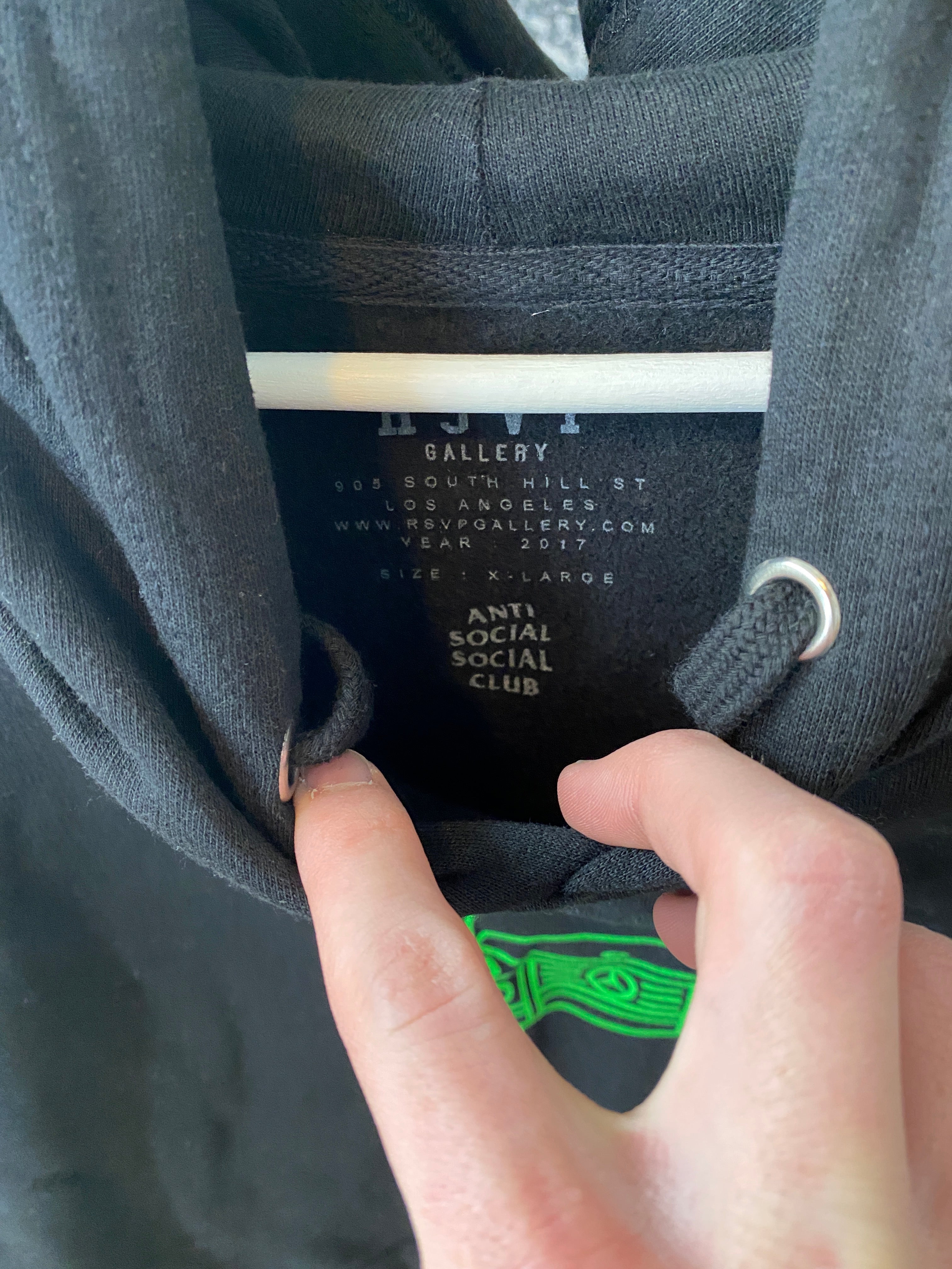 ASSC x Gallery G-Wagon Hoodie Sz XL