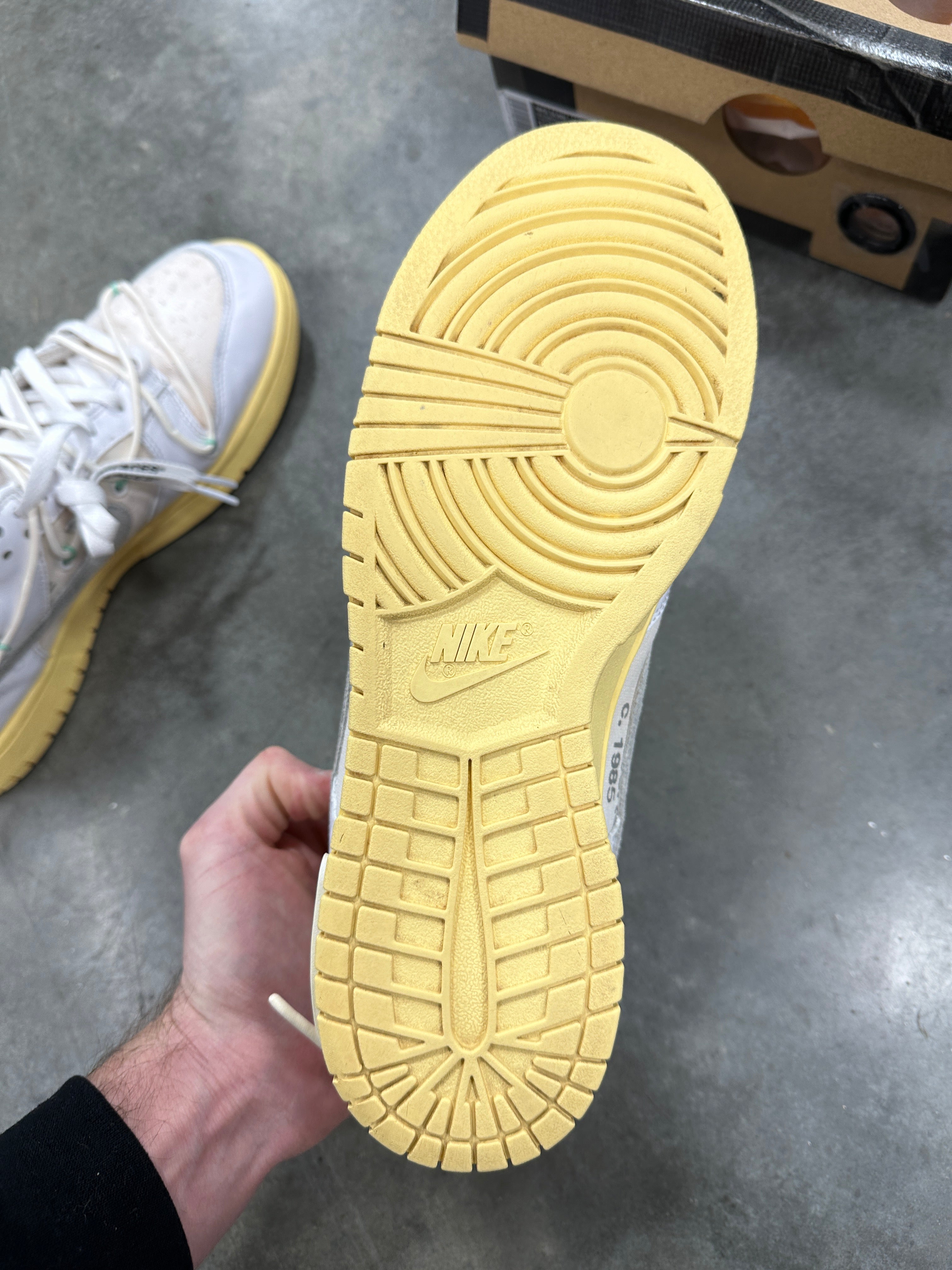 Nike x Off White dunk Low Lot 1/50 Sz 11 (READ DESCRIPTION)