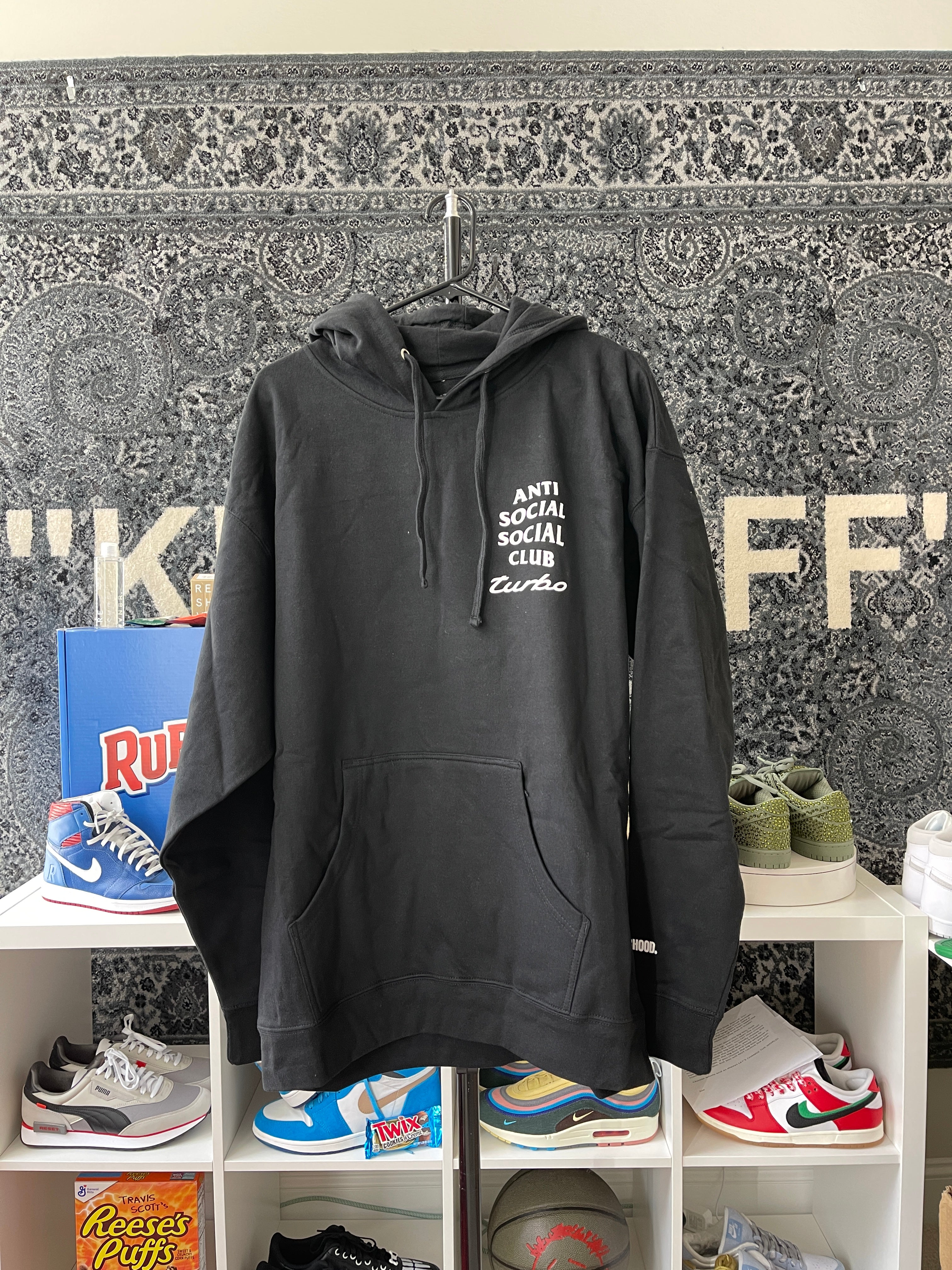 ASSC Porsche Turbo Hoodie Sz XL