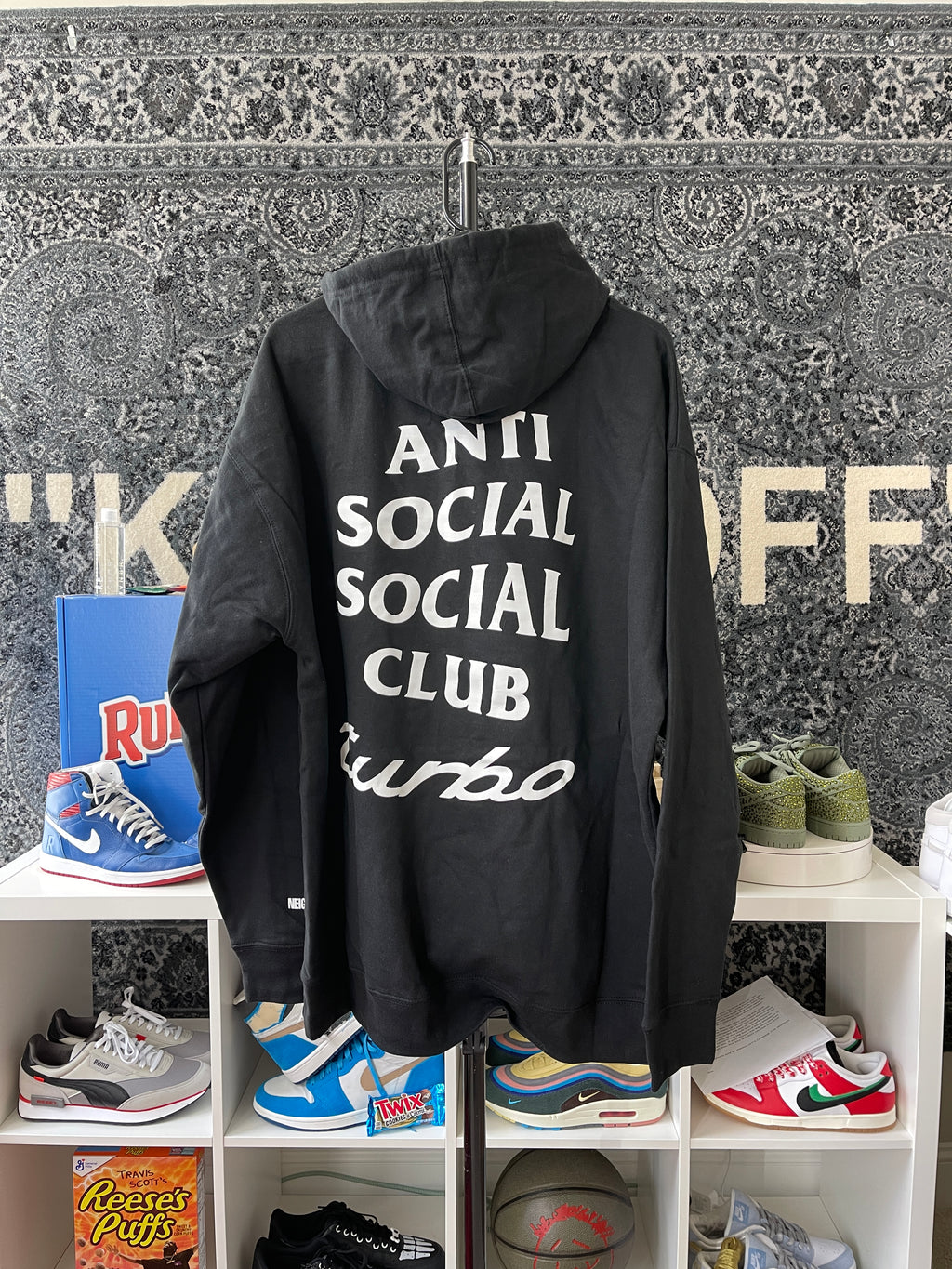 ASSC Porsche Turbo Hoodie Sz XL
