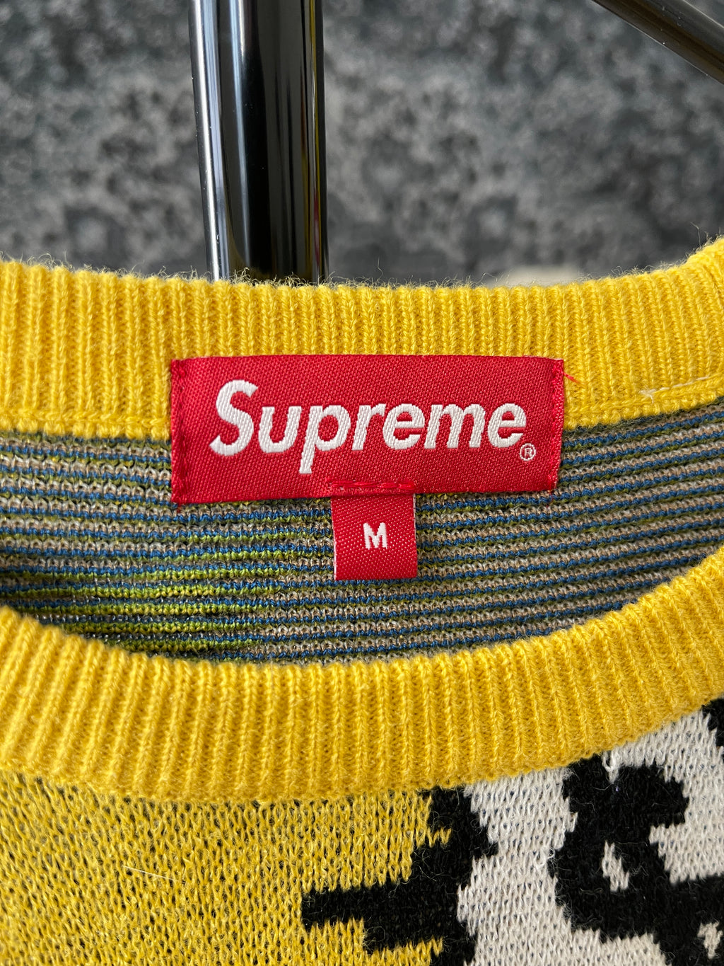 Supreme Cartoon Sweater Multicolor Sz M