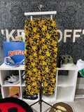 Supreme Warm Up Pant Black Floral Sz M