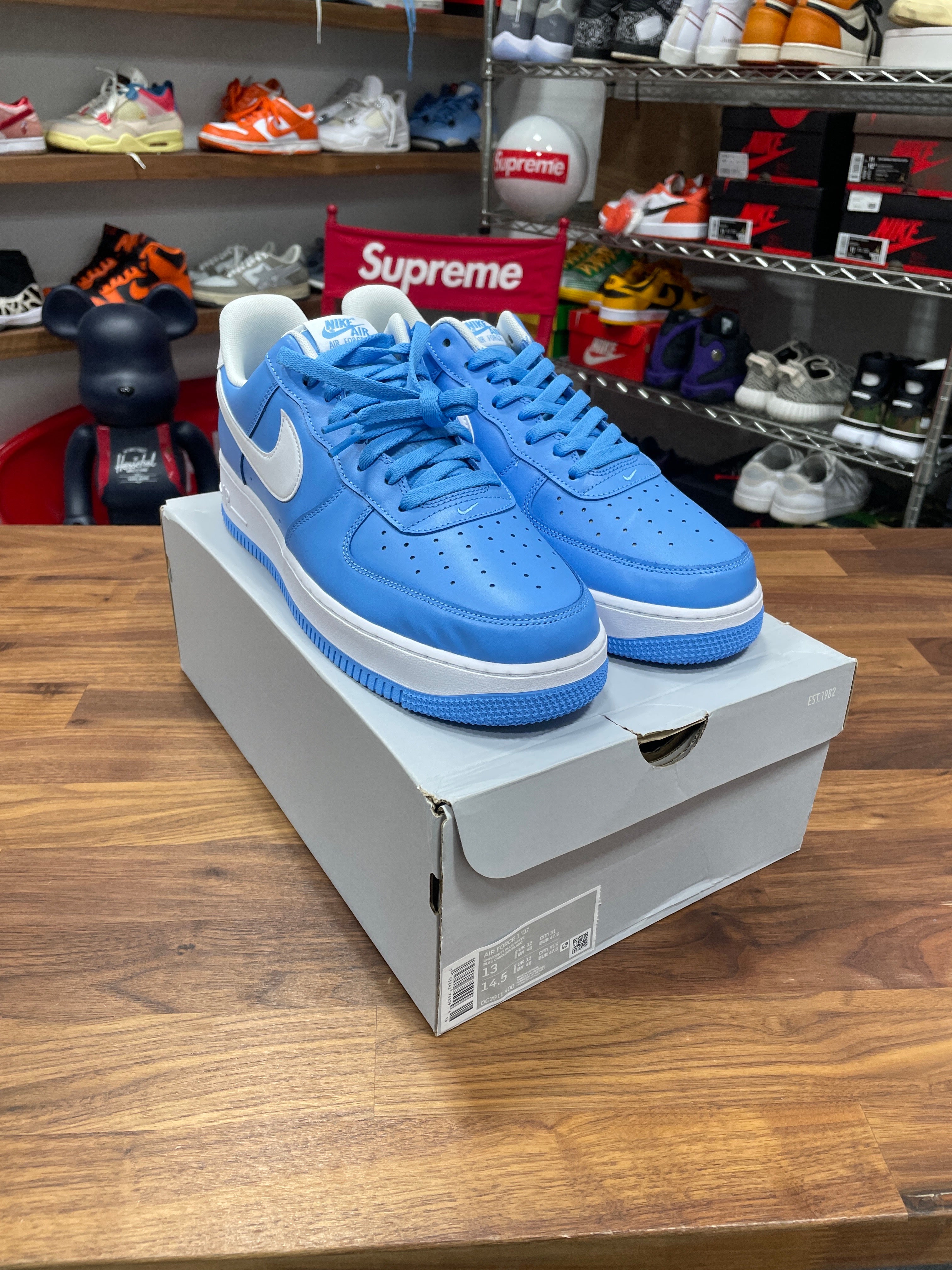 Nike Air Force 1 Low Blue Sz 13