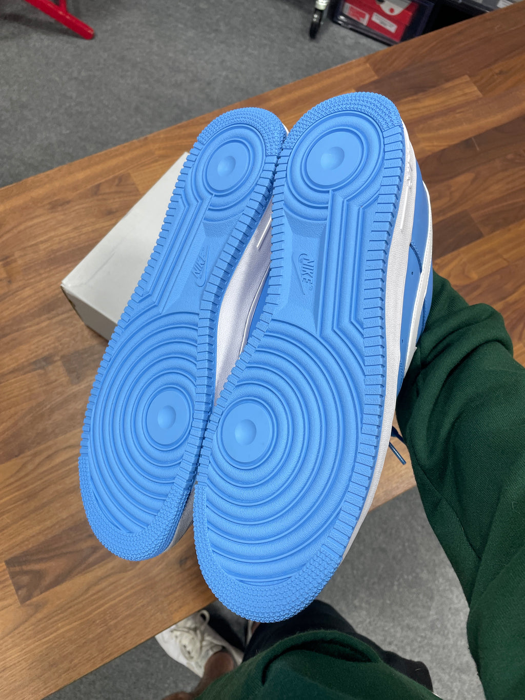 Nike Air Force 1 Low Blue Sz 13