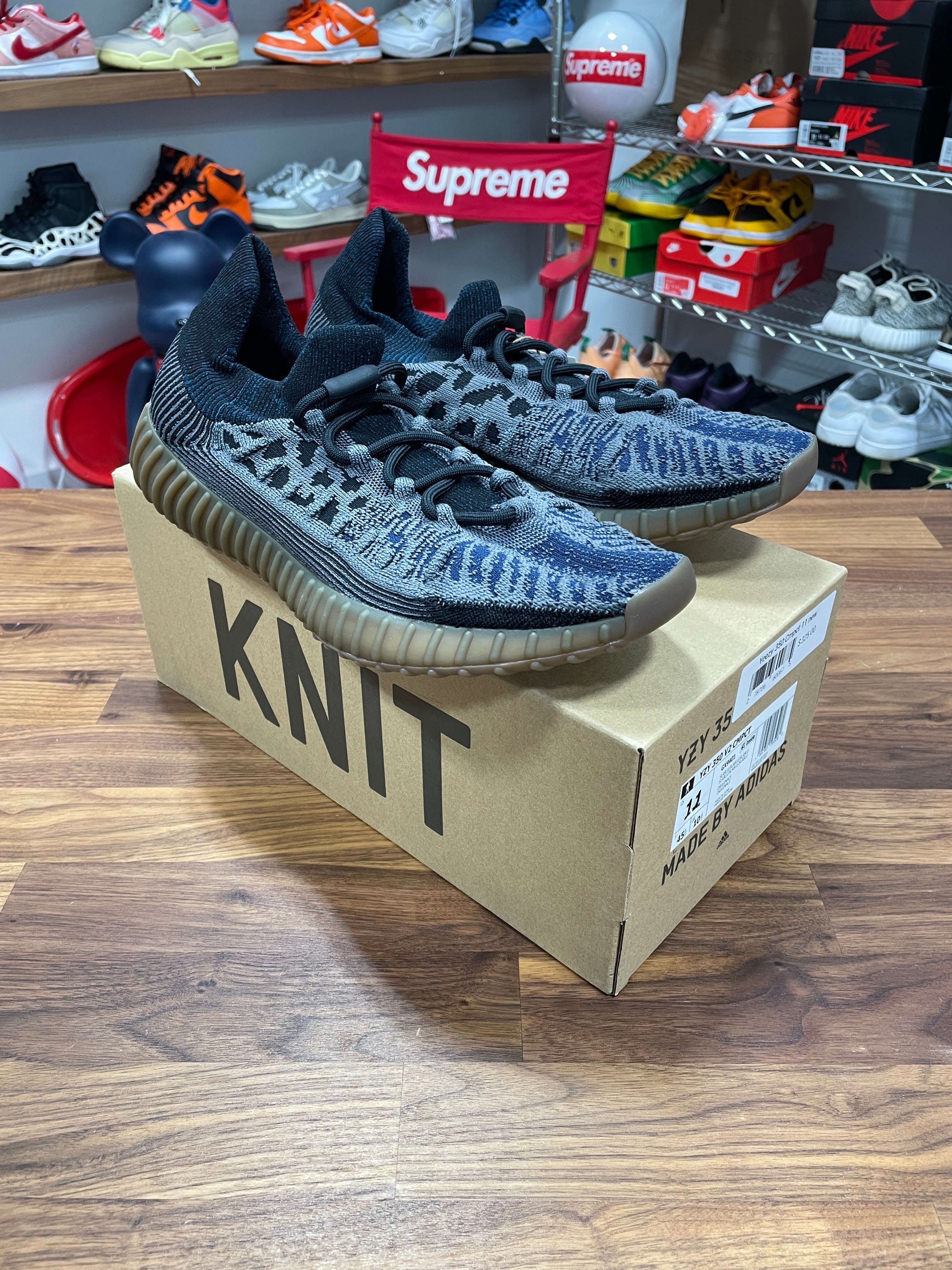 adidas Yeezy 350 V2 CMPCT Slate Blue Sz 11