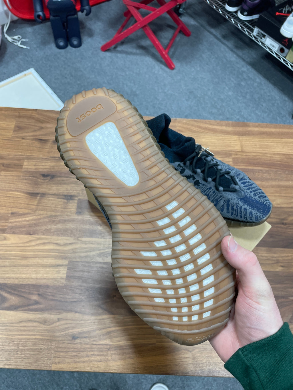 adidas Yeezy 350 V2 CMPCT Slate Blue Sz 11