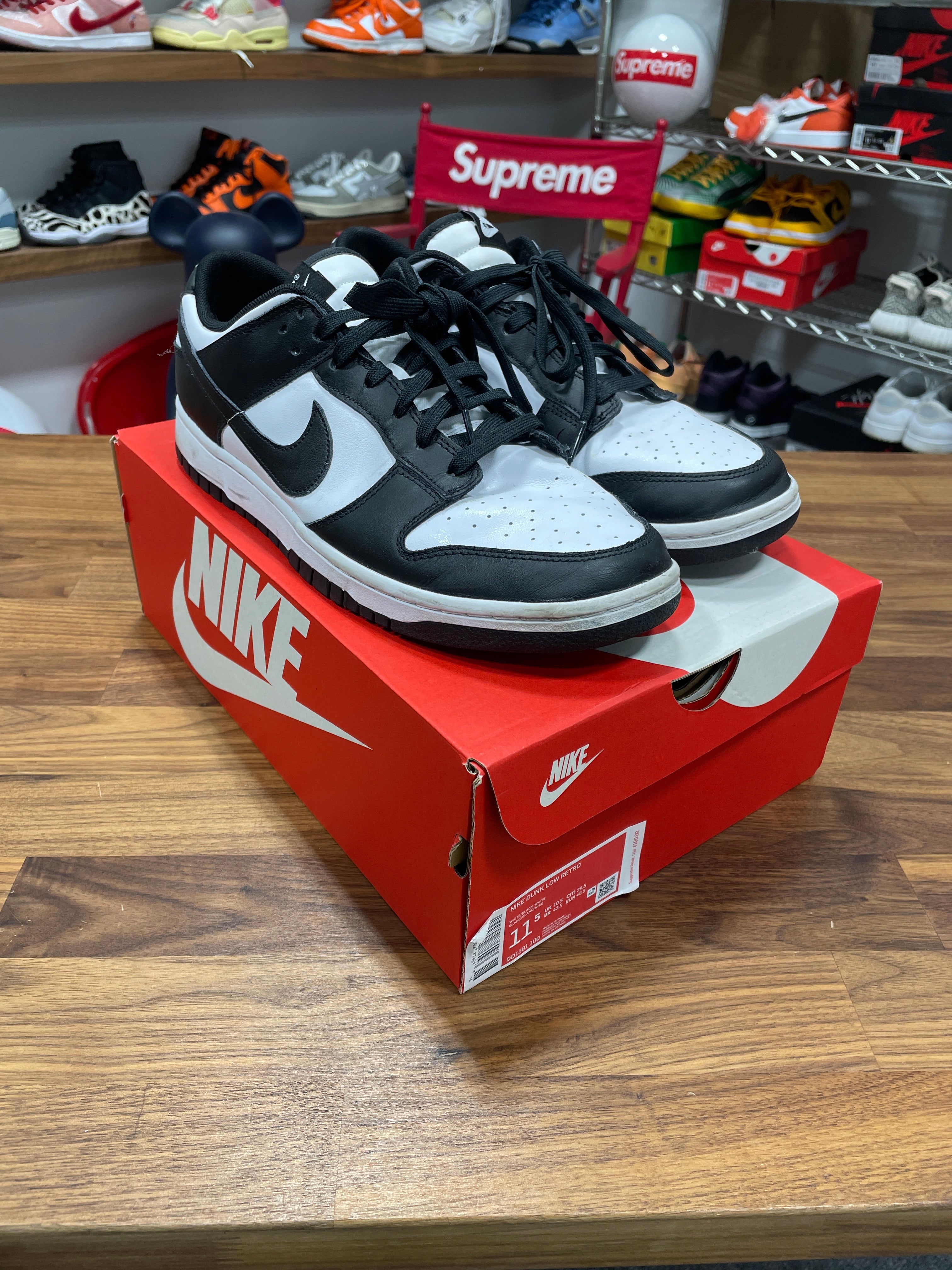 Nike Dunk Low Panda Sz 11.5