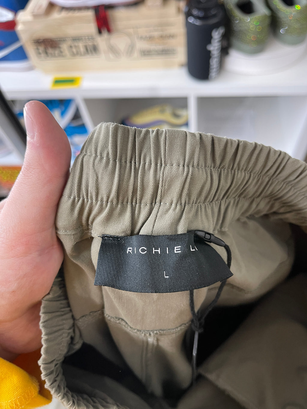 Richie Le Cargo Pants Tan Sz L