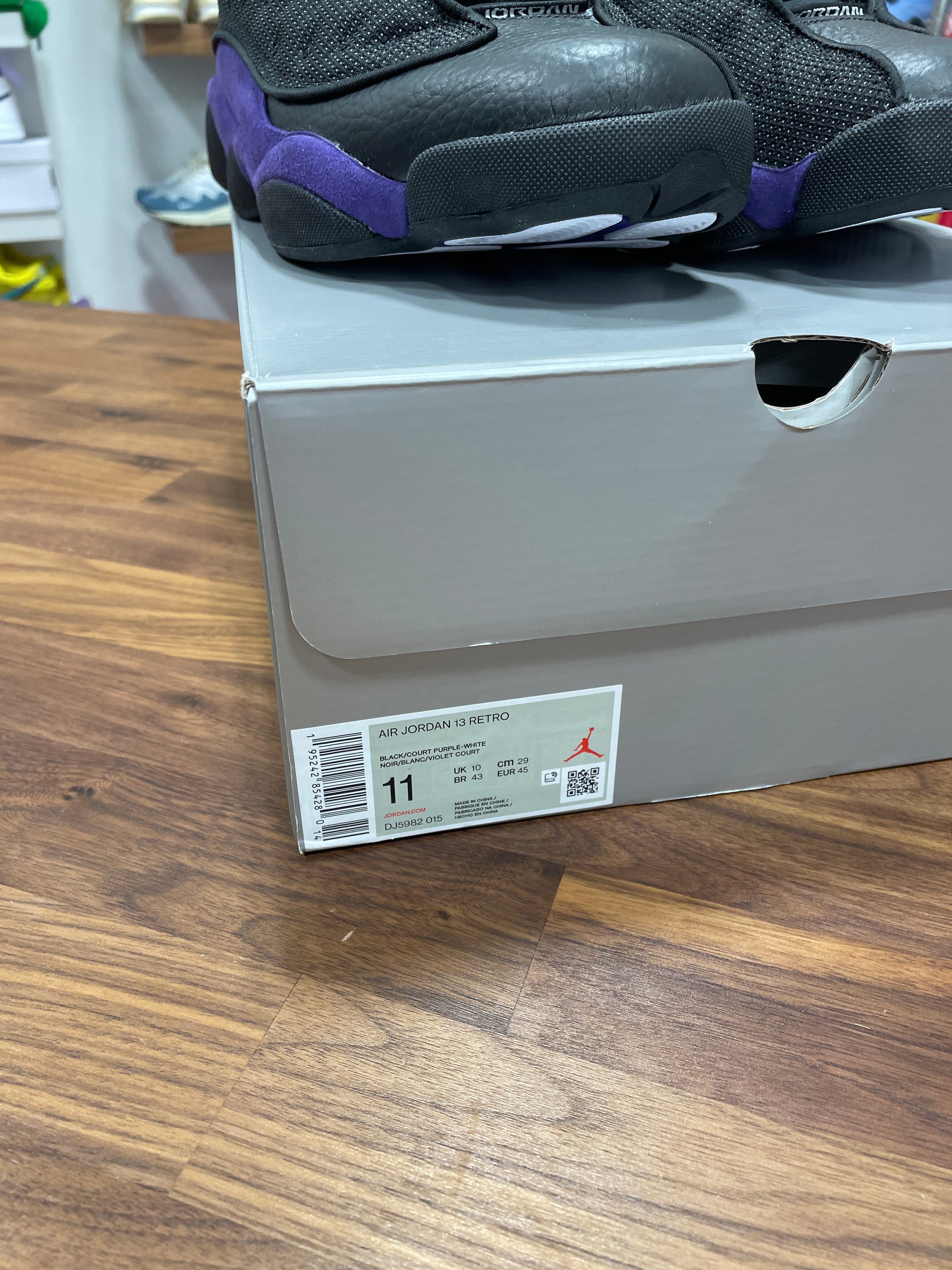 Jordan 13 Court Purple Sz 11