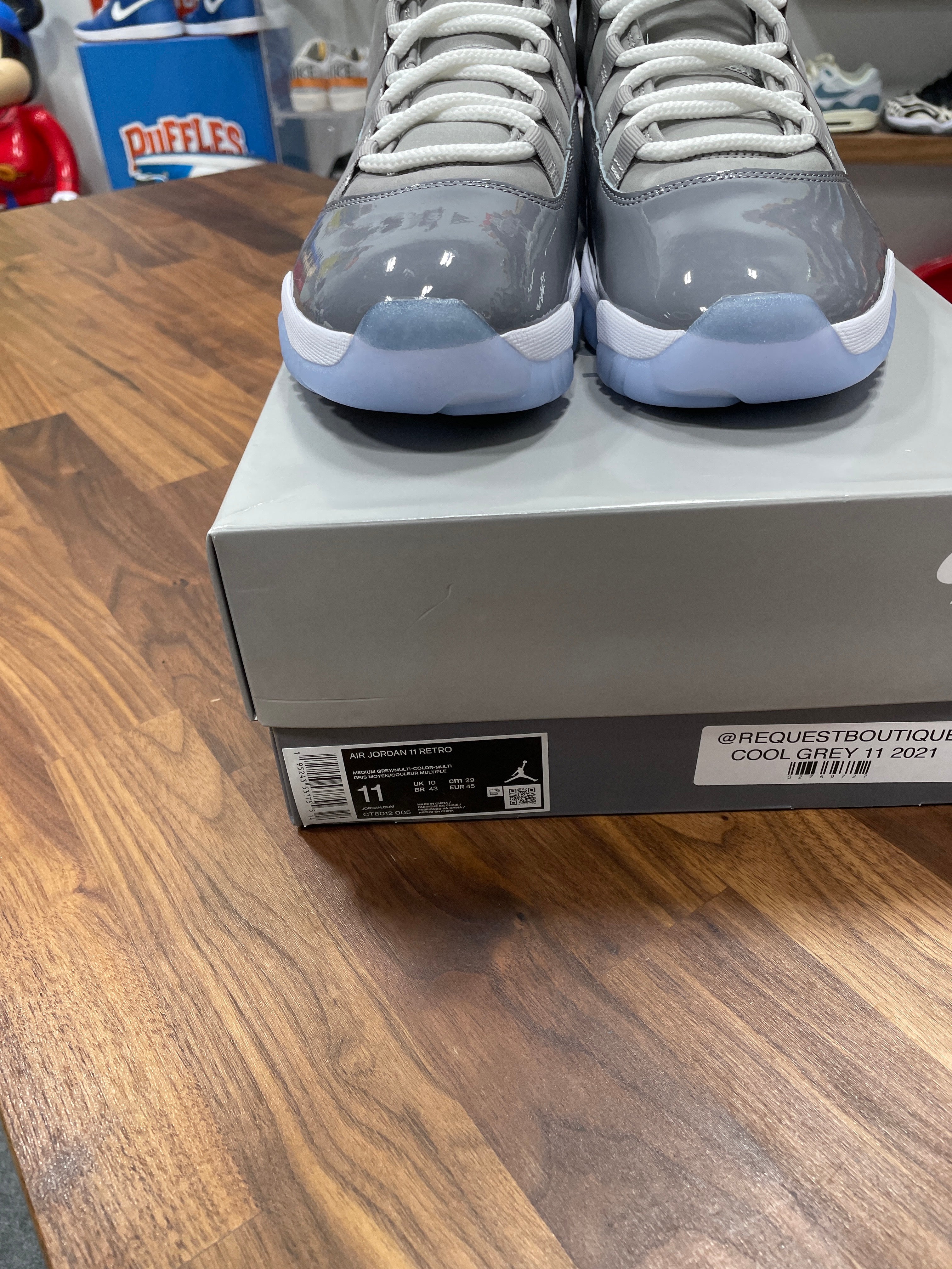 Jordan 11 Retro Cool Grey (2021) Sz 11