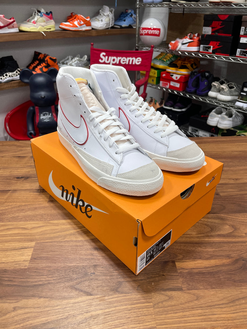 Nike Blazer White/Red