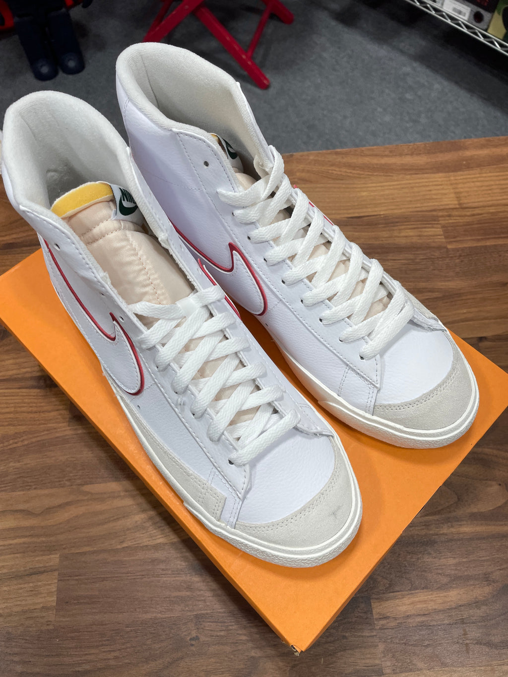 Nike Blazer White/Red