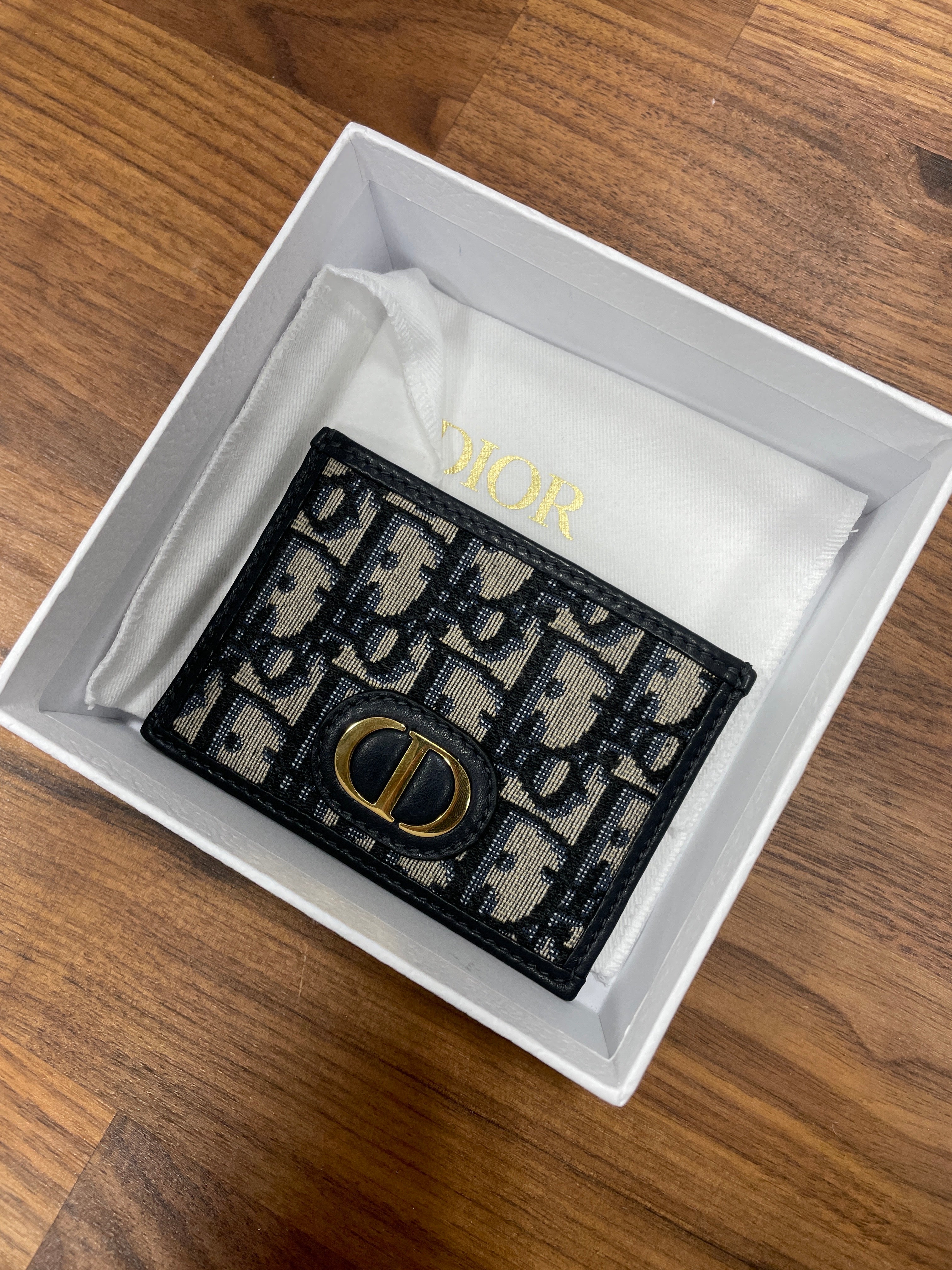 Dior Monogram Card Holder