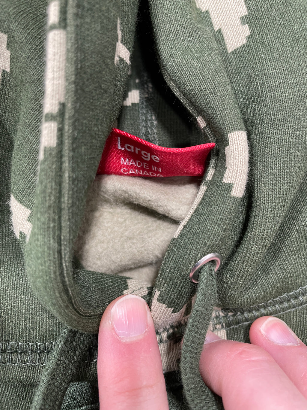 Supreme Box Logo Hoodie Olive Russian Camo Sz L