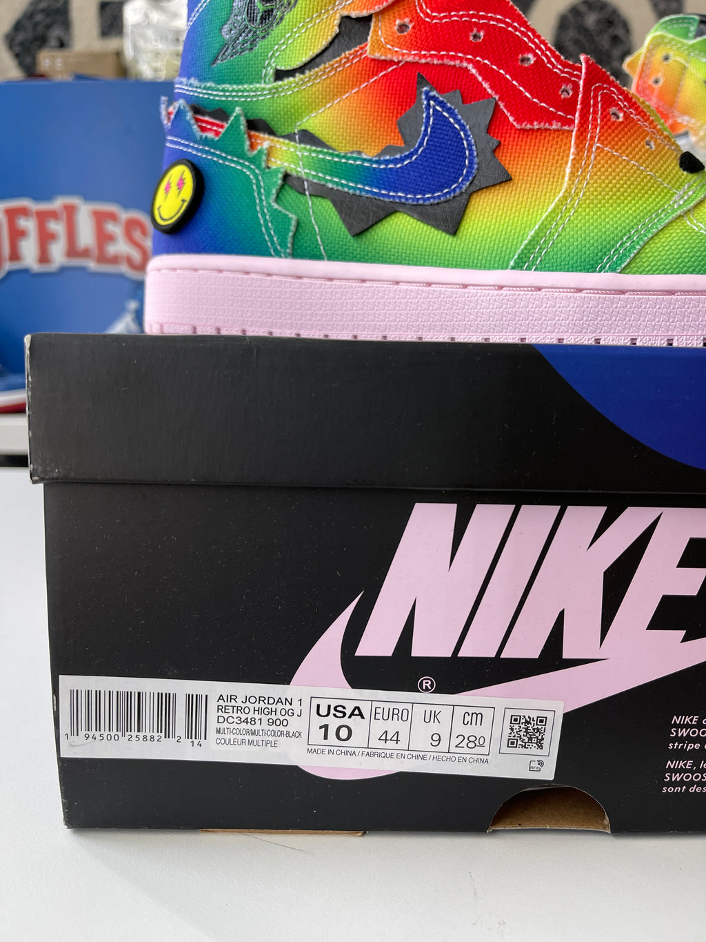 Nike Air Jordan 1 J Balvin Sz 10