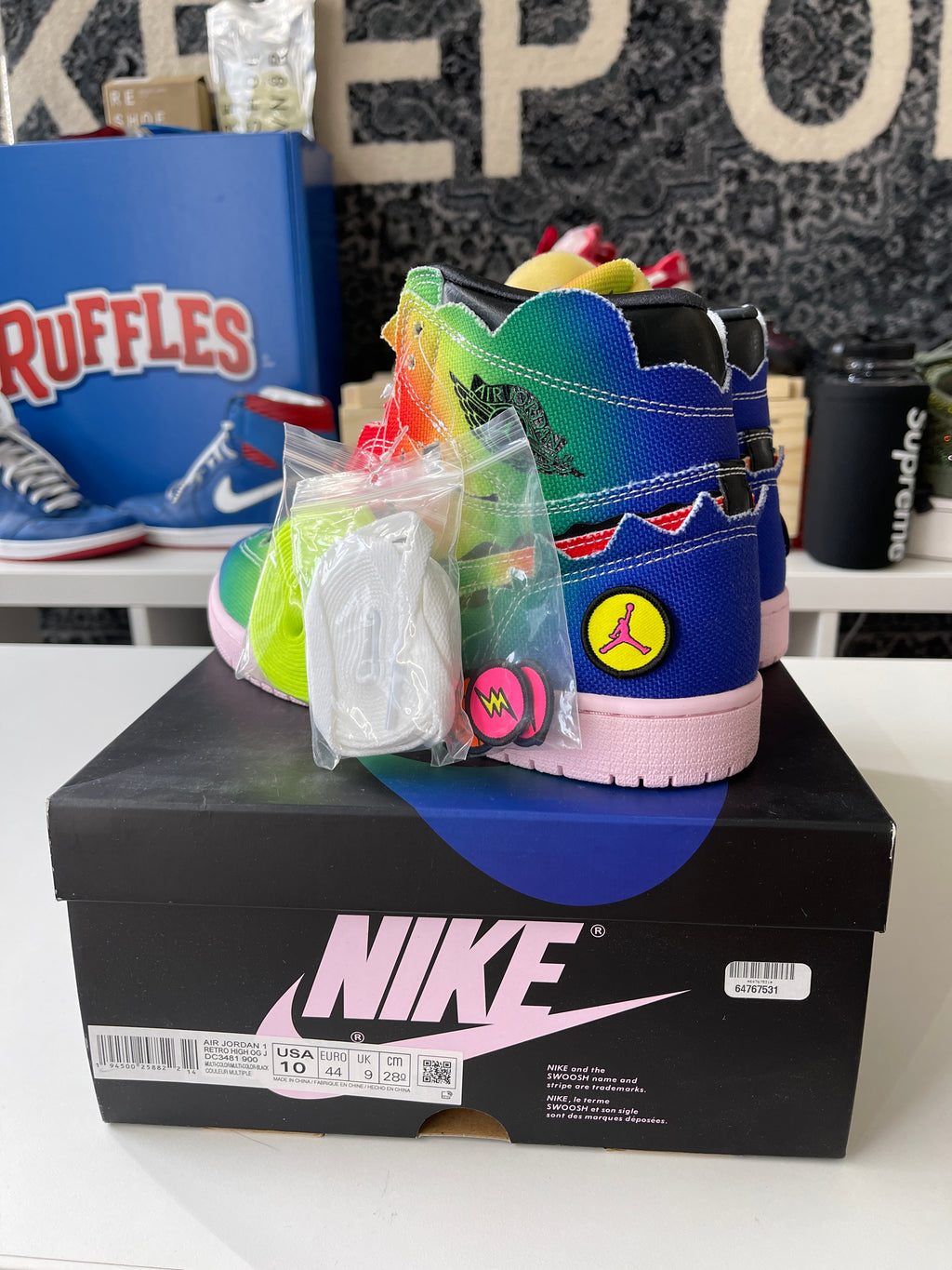 Nike Air Jordan 1 J Balvin Sz 10