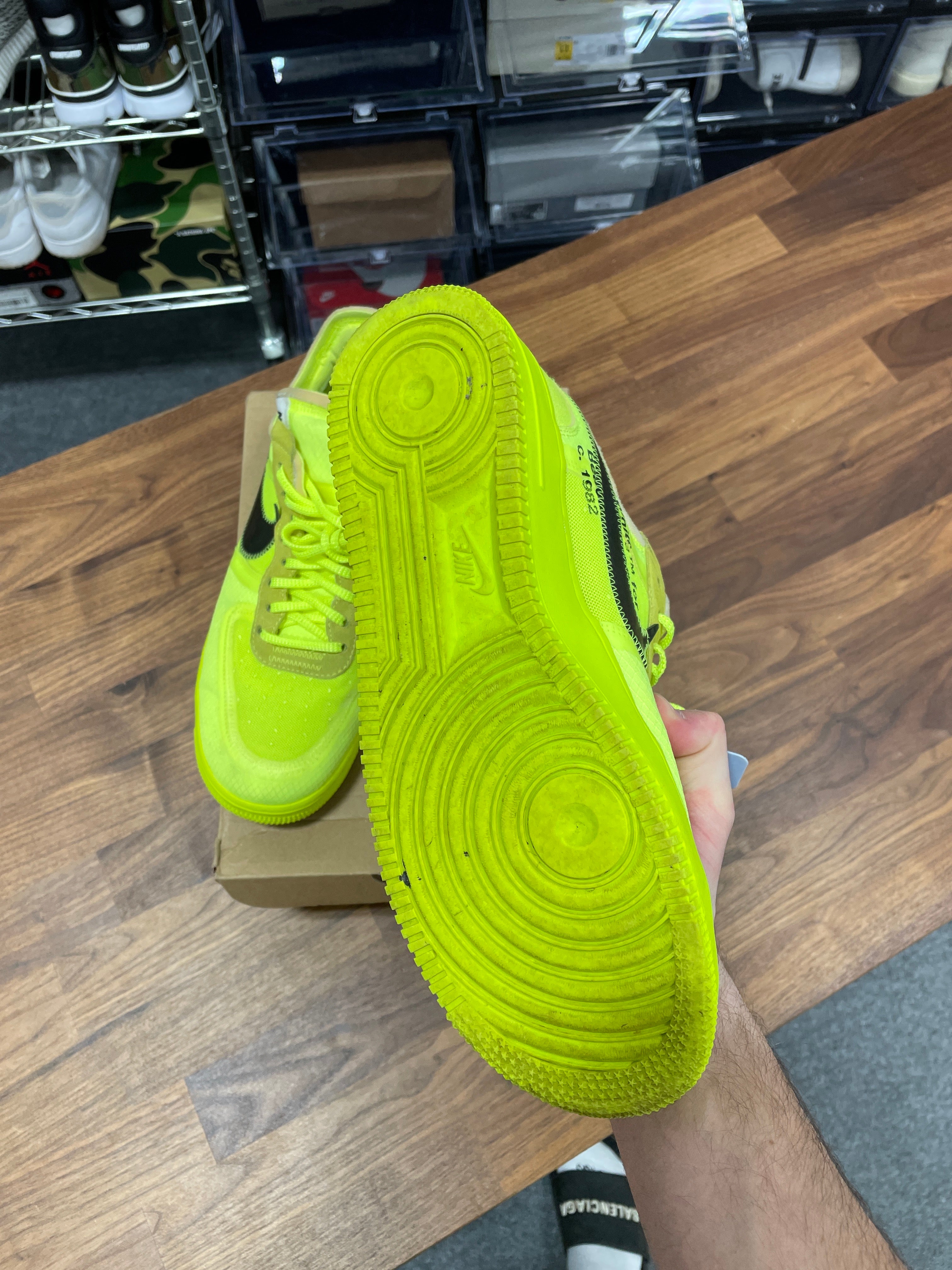Nike x Off White AF1 Volt Sz 11