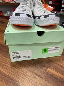 Off White Converse Sz 10.5