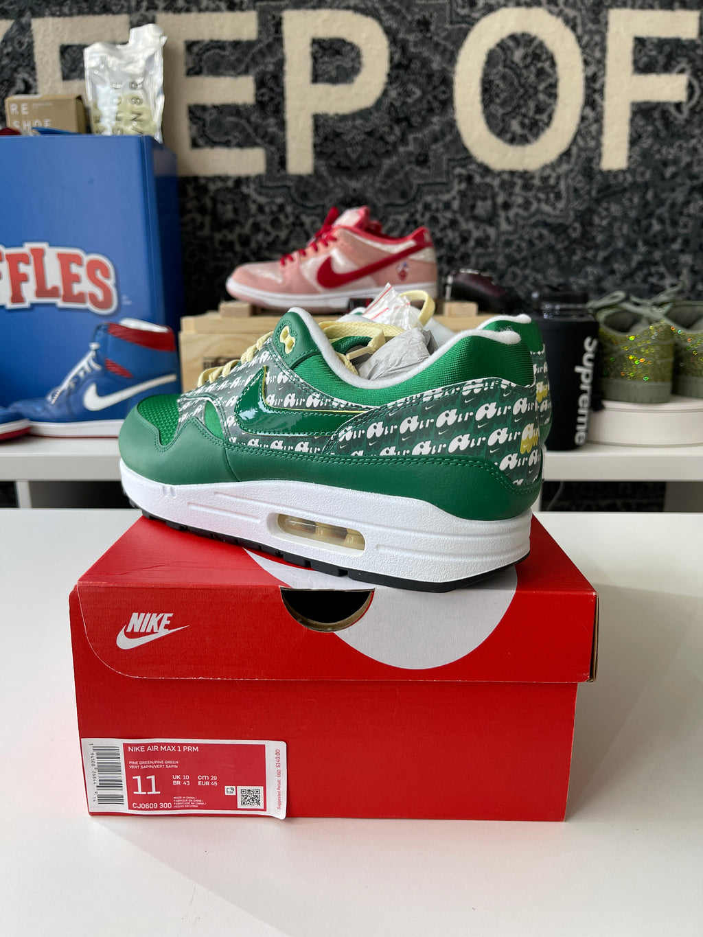 Nike Air Max 1 Limeade (2020) Sz 11