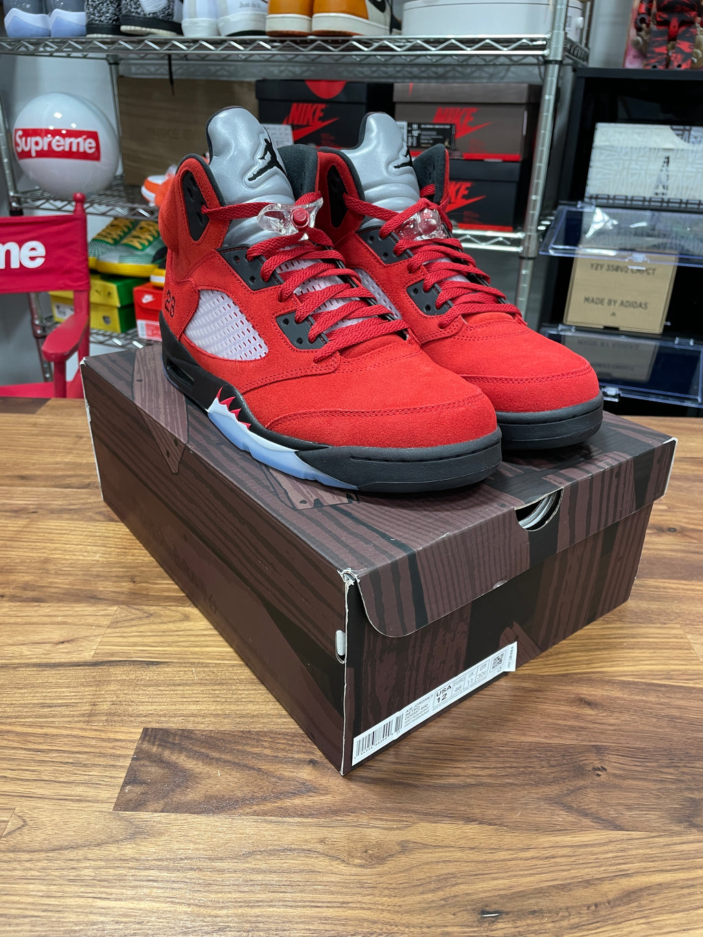 Jordan 5 Raging Bull 2021 Sz 12