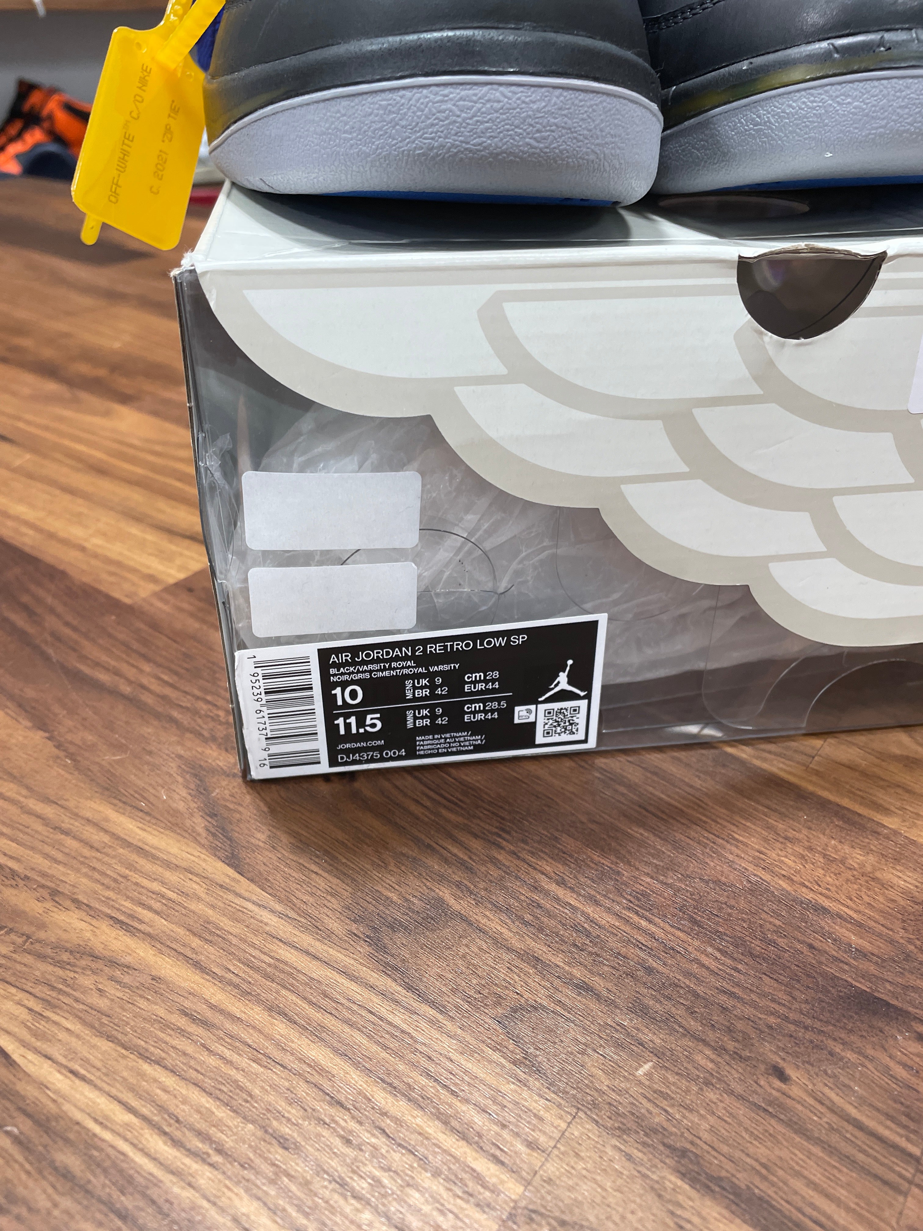 Jordan 2 Off White Sz 10