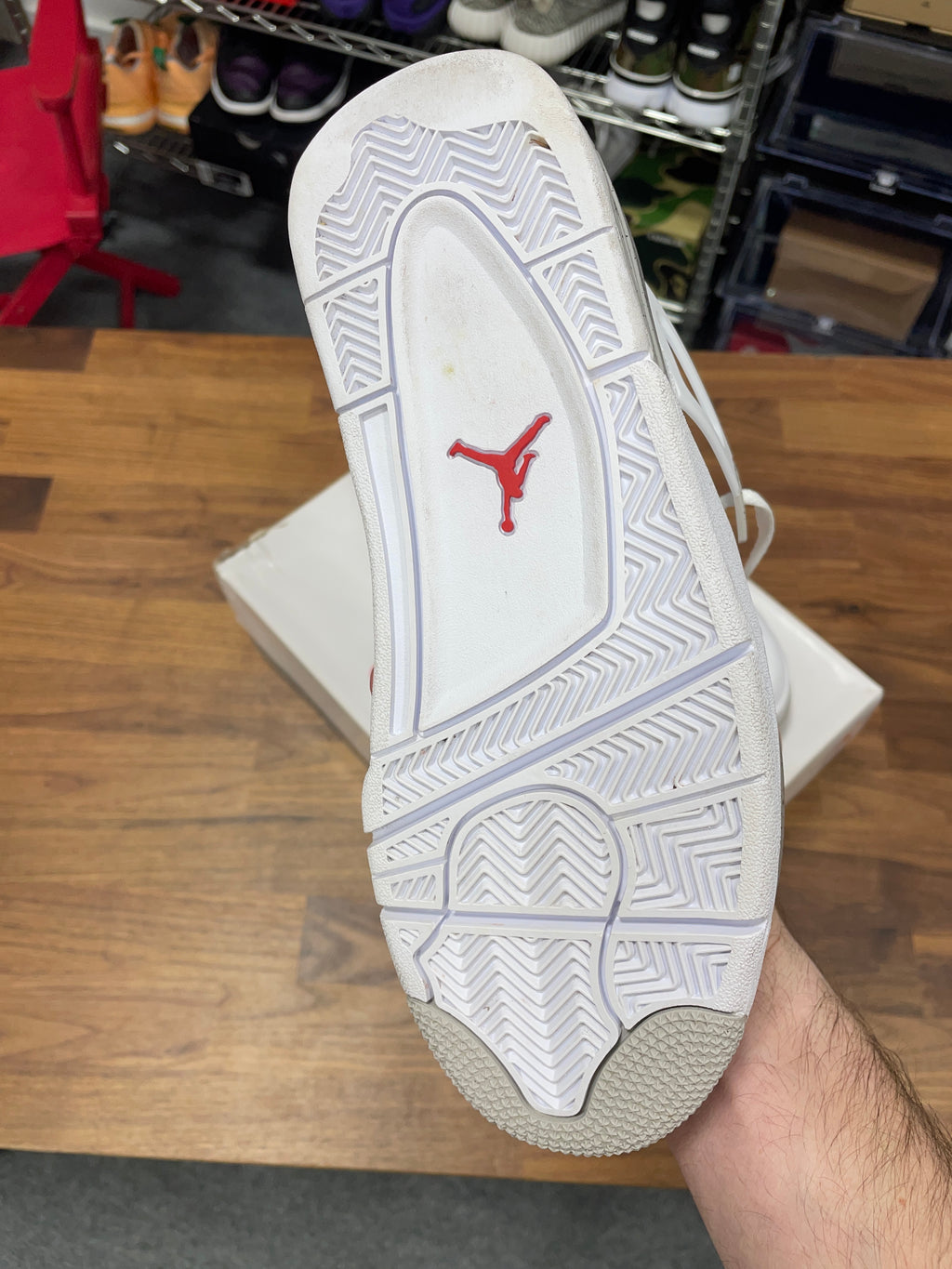 Jordan 4 Retro White Oreo (2021) Sz 8.5