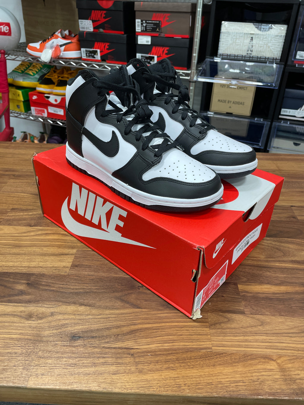 Nike Dunk High Panda Sz 7.5M (9 Womens)