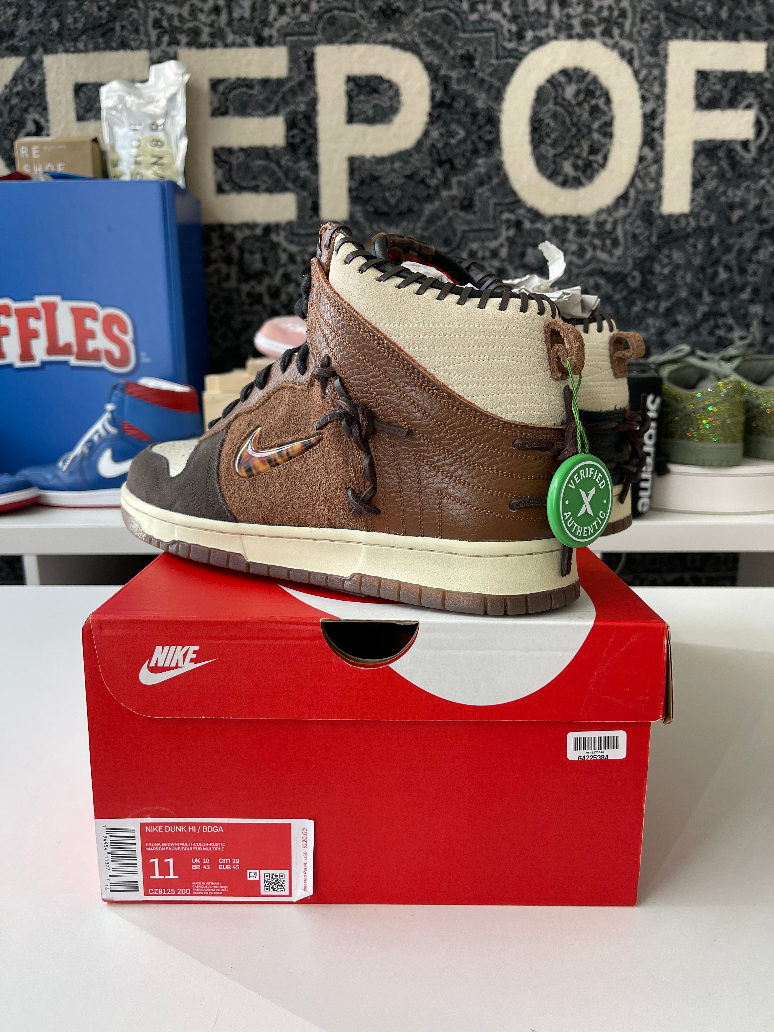 Nike Dunk HI SB Bodega Sz 11