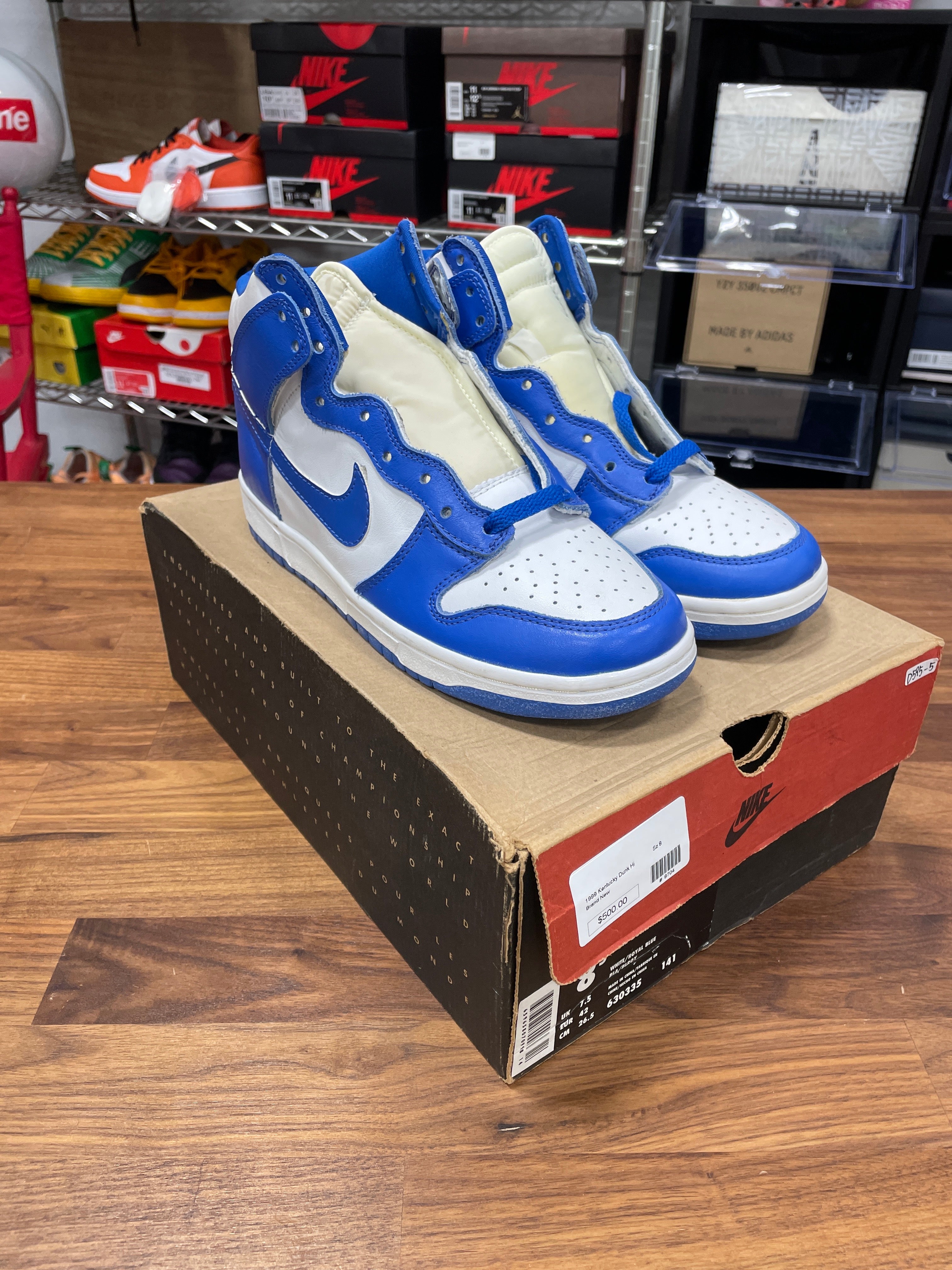 Nike Dunk Kentucky 1999 Sz 8.5