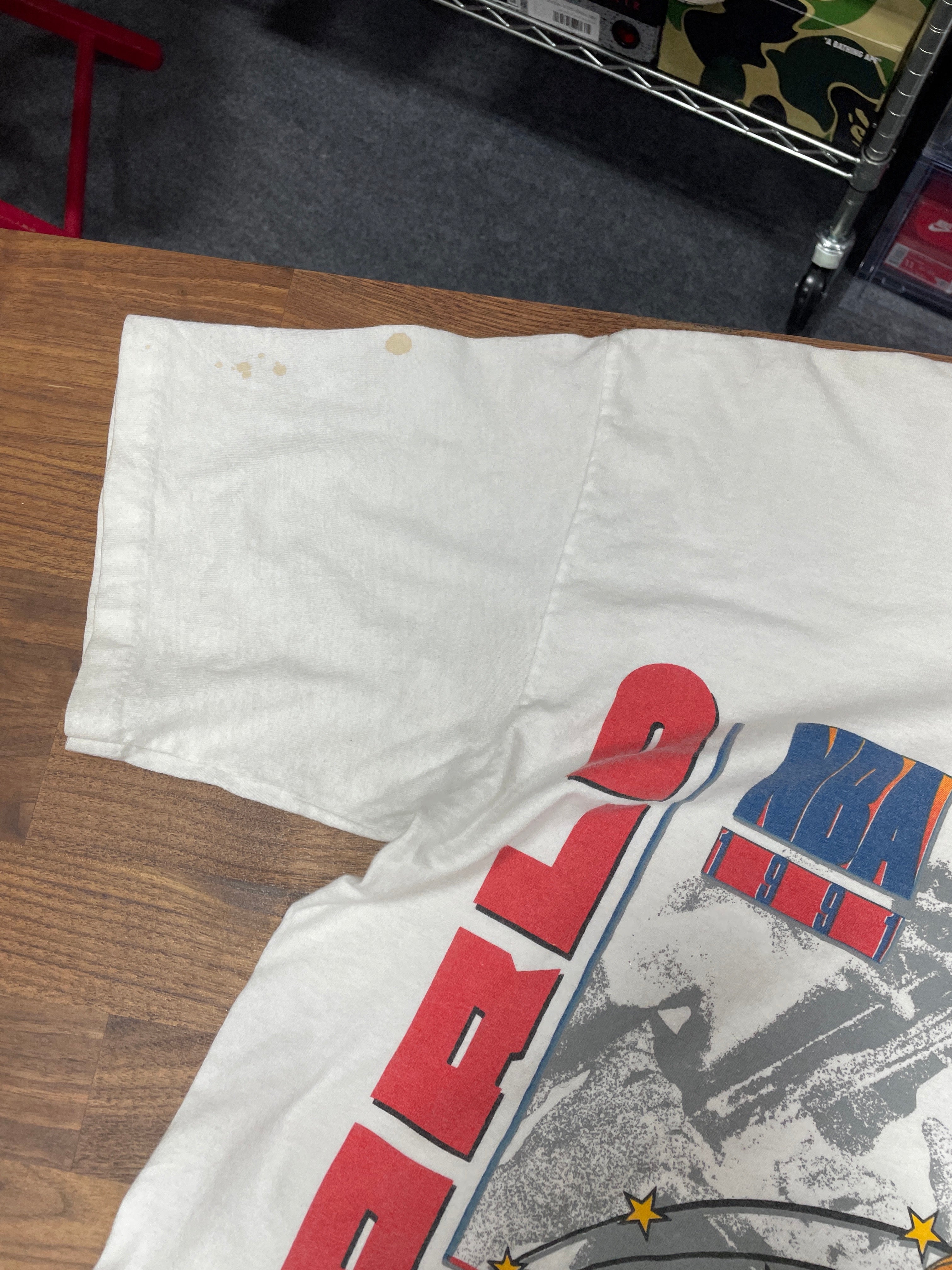 Vintage 1991 Chicago Bulls Tee Sz L