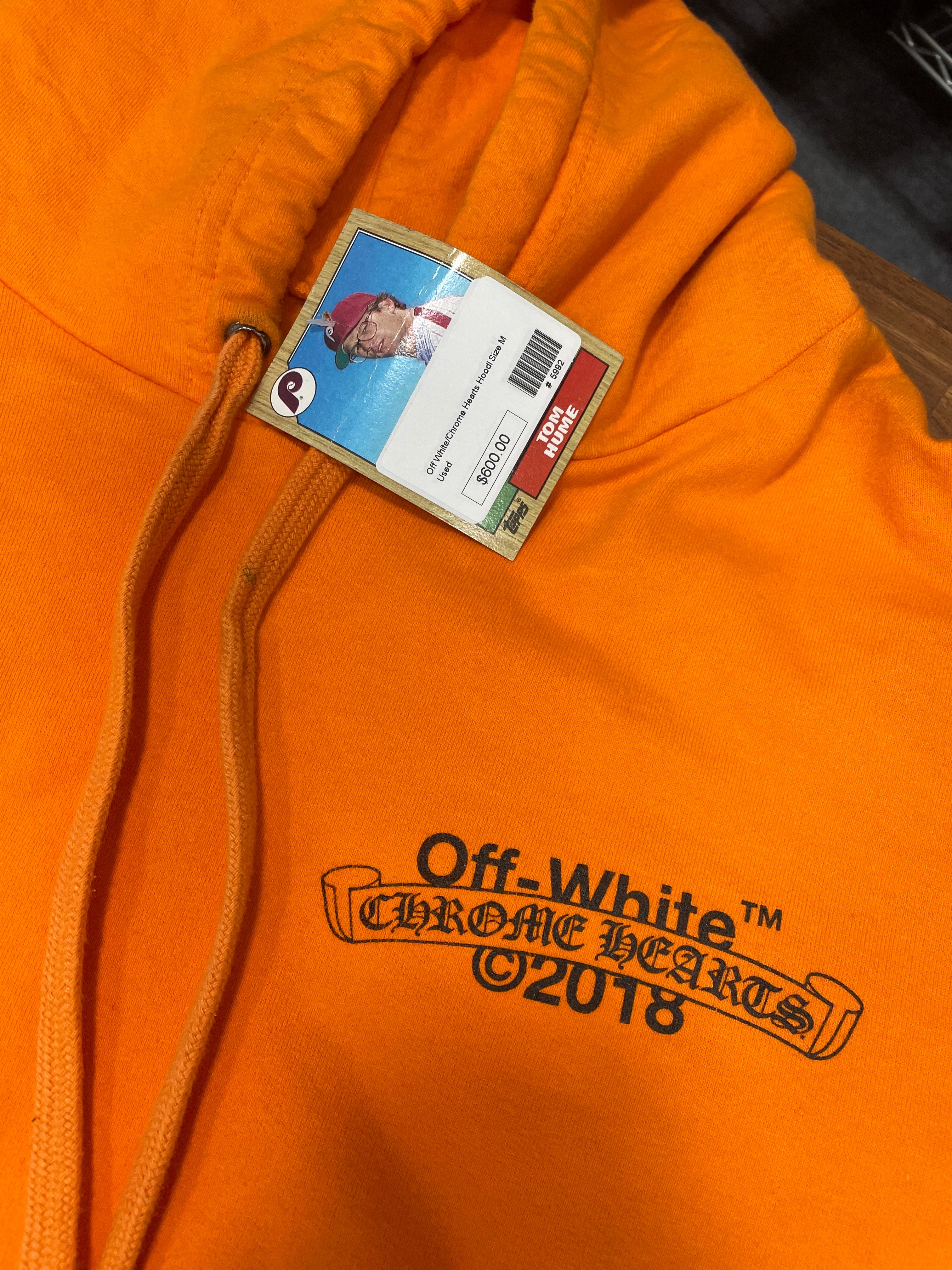 Chrome Hearts x Off White Hoodie Sz M