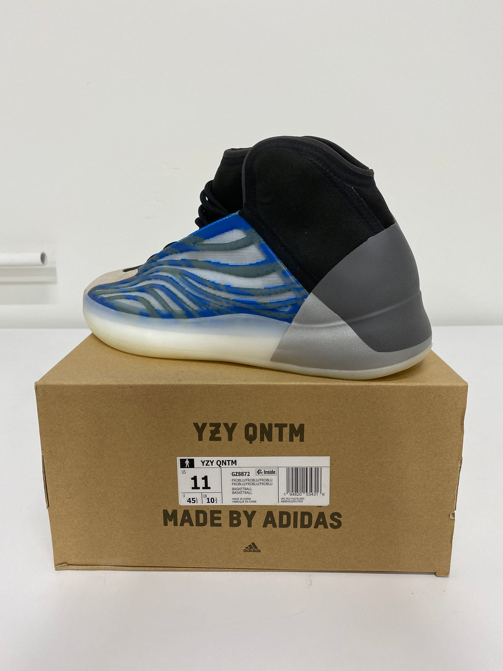 Yeezy QNTM Frozen Blue Sz 11