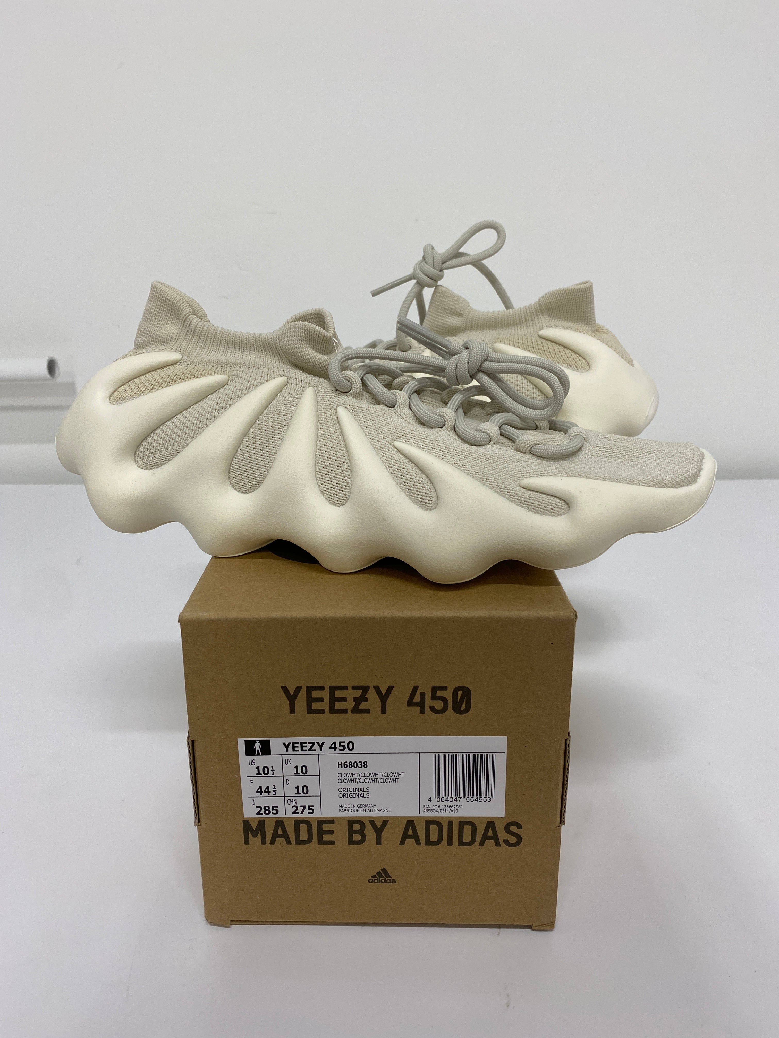 Yeezy 450 Cloud White Sz 10.5