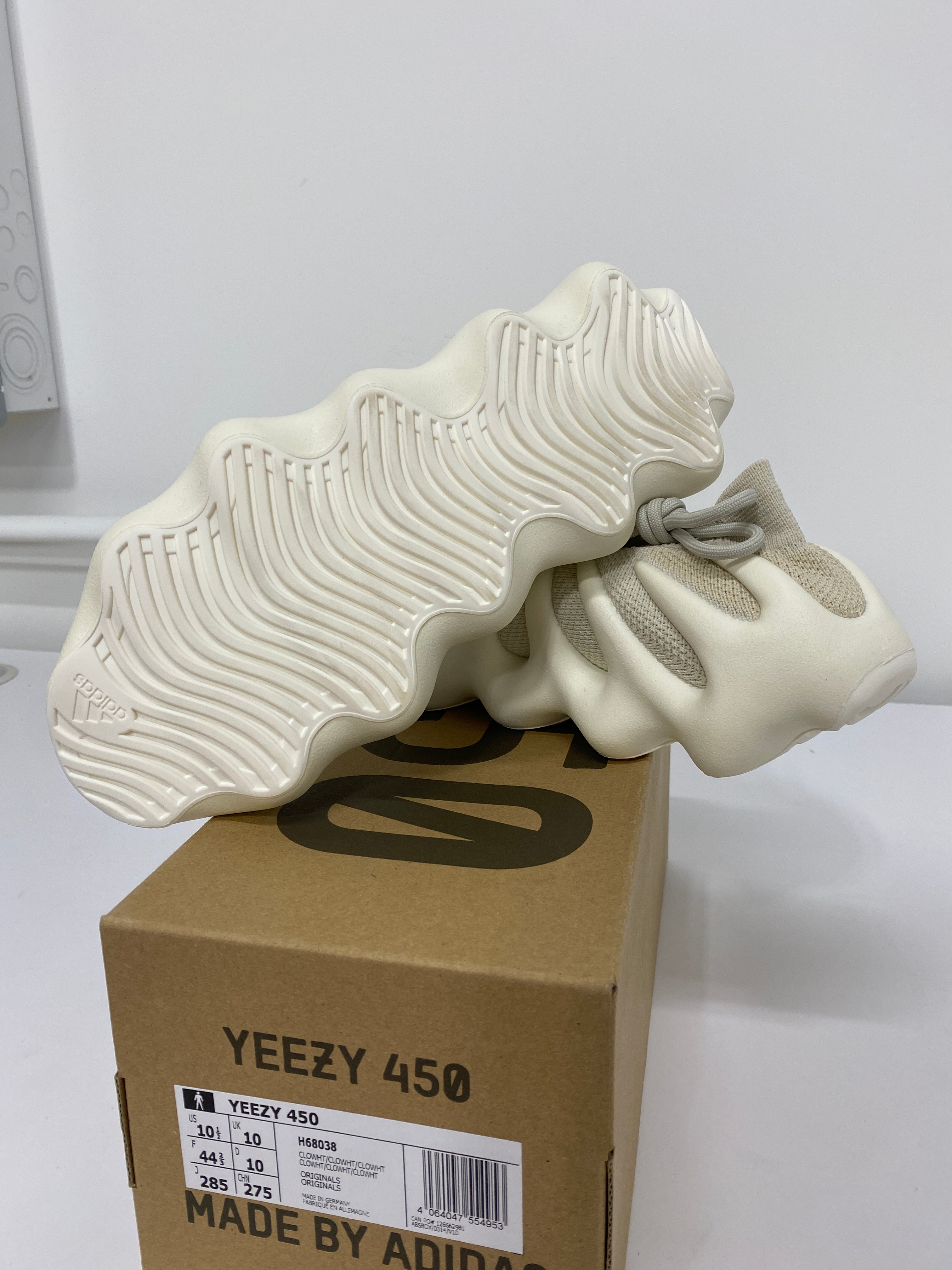 Yeezy 450 Cloud White Sz 10.5
