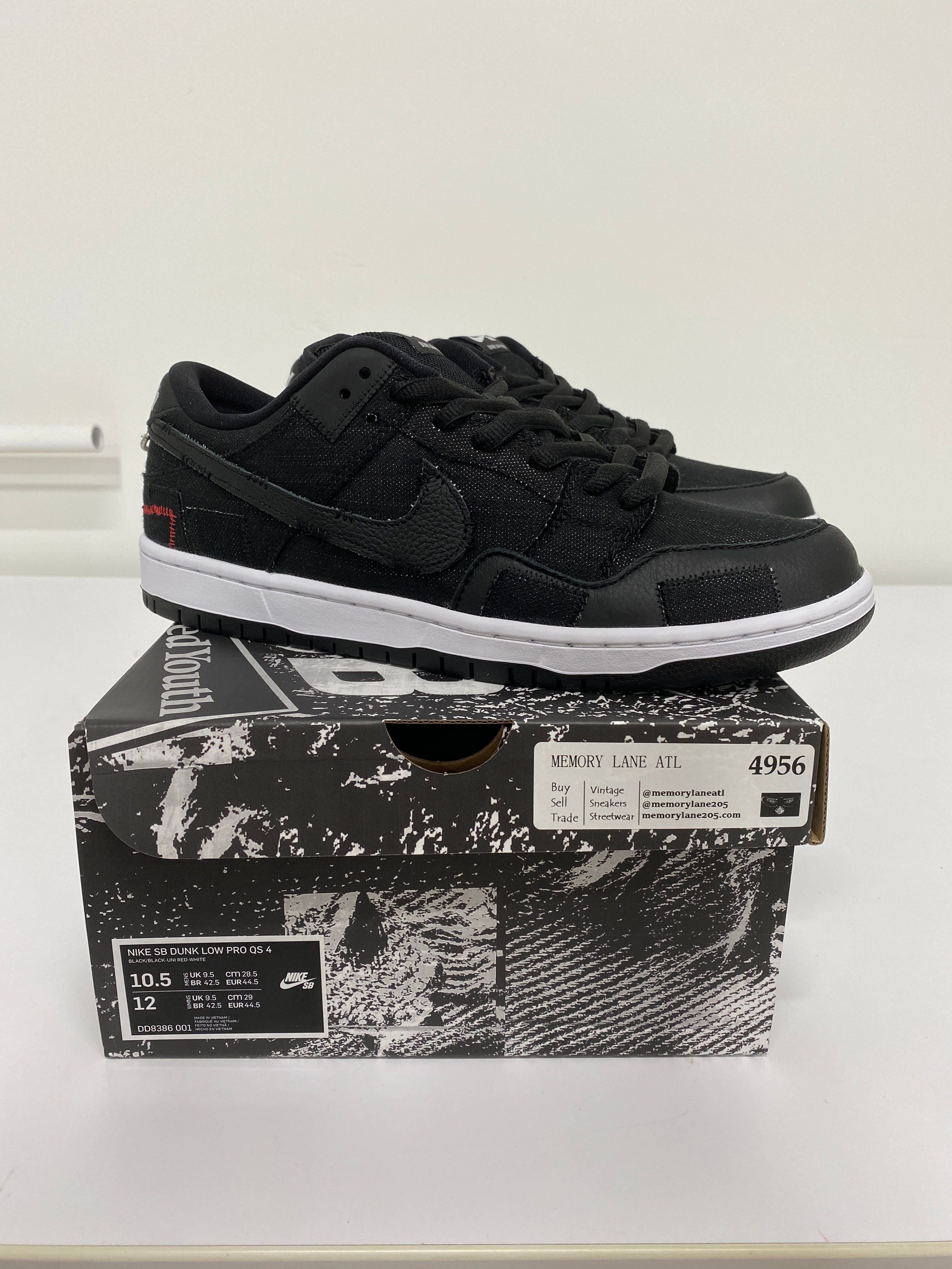 Nike SB Dunk Low Wasted Youth Sz 10.5