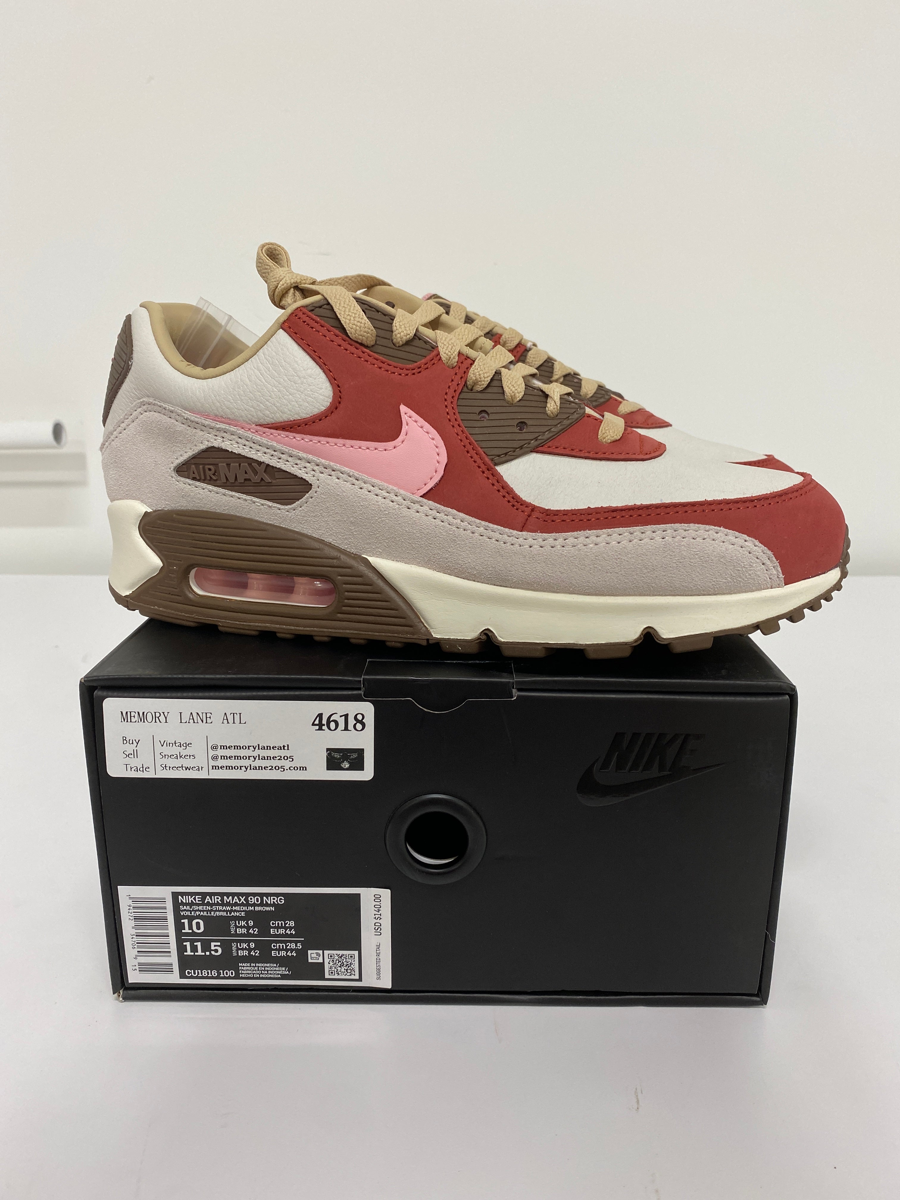 Nike Air Max 90 Bacon Sz 10