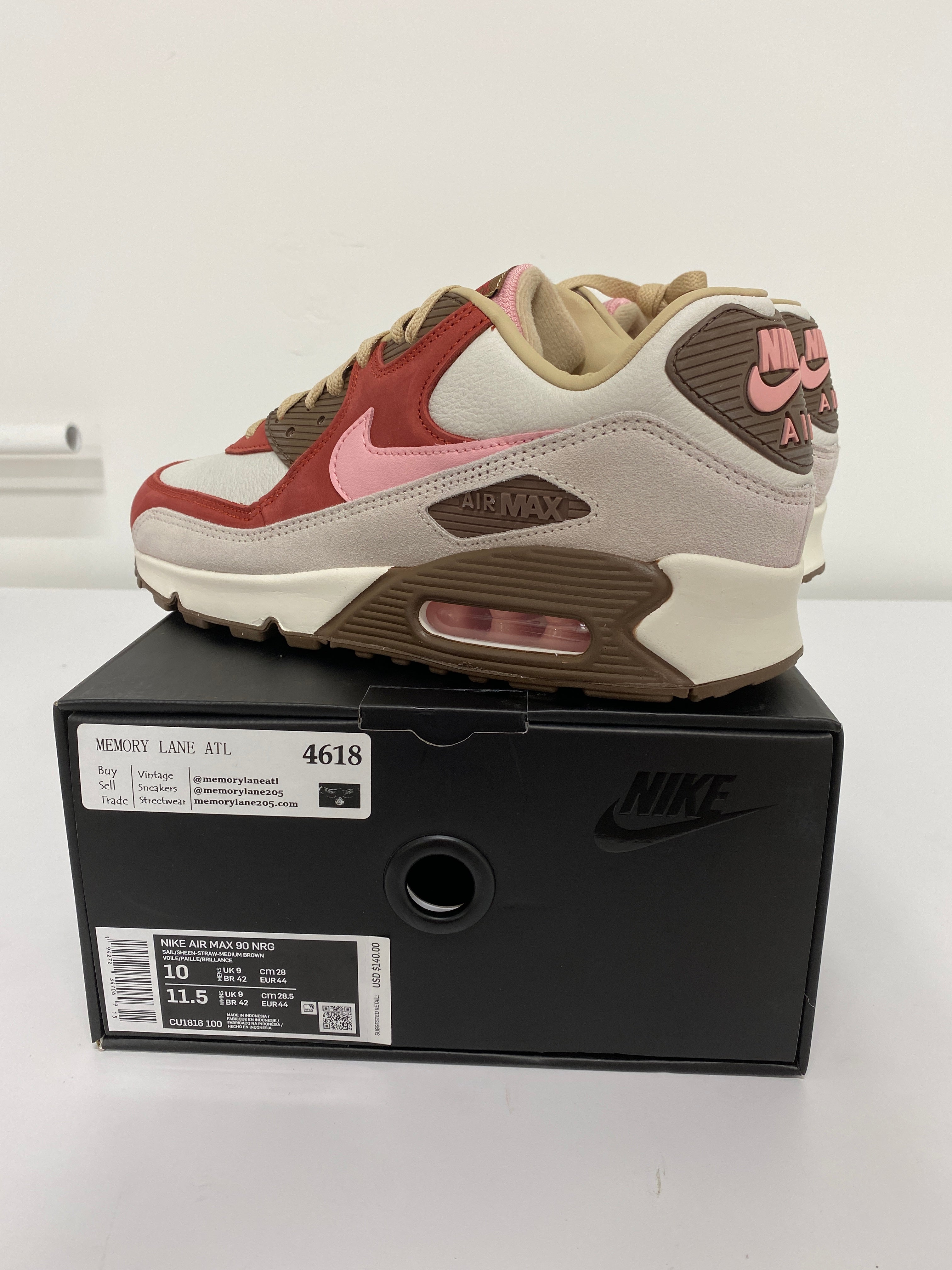 Nike Air Max 90 Bacon Sz 10