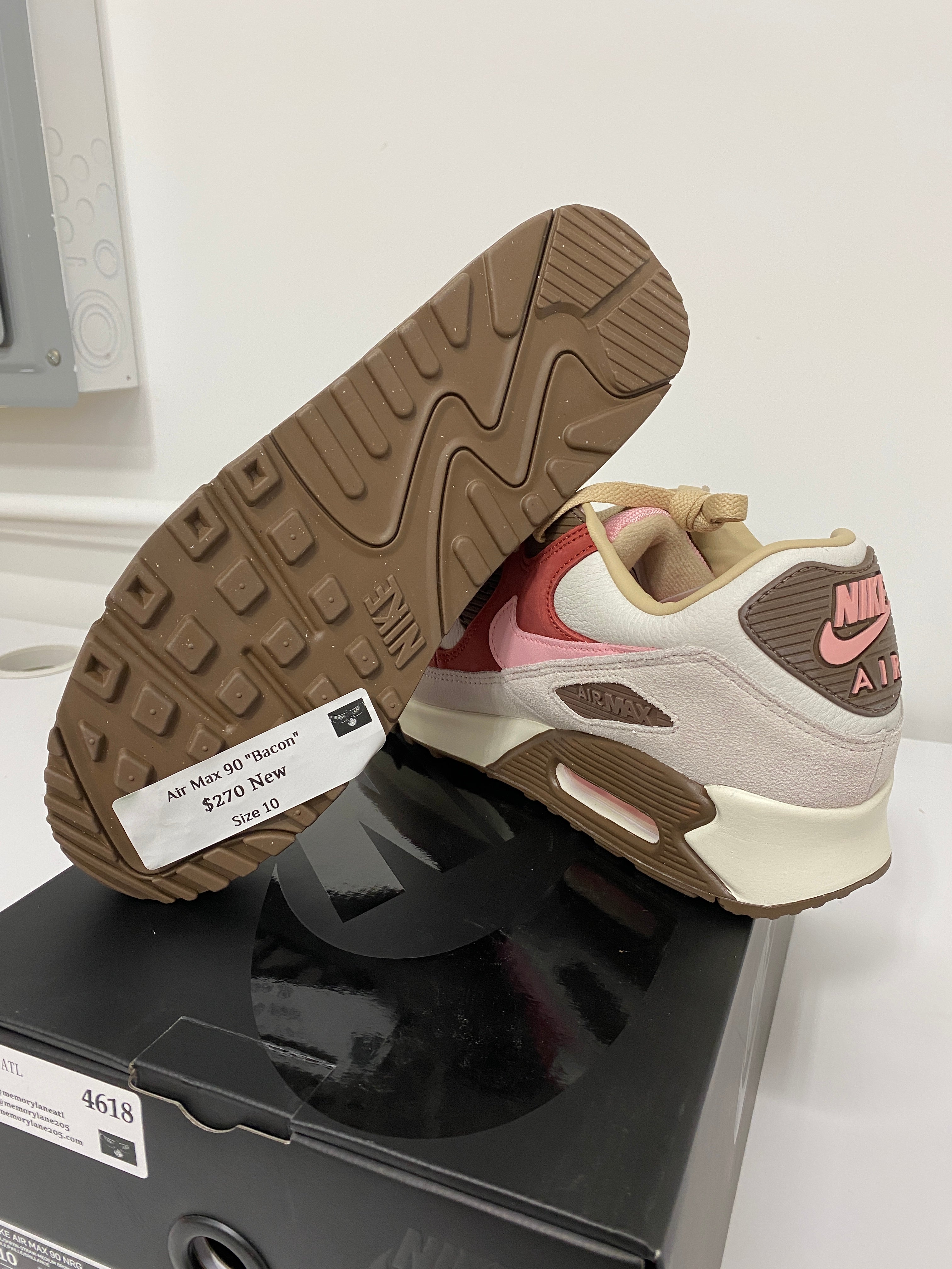 Nike Air Max 90 Bacon Sz 10